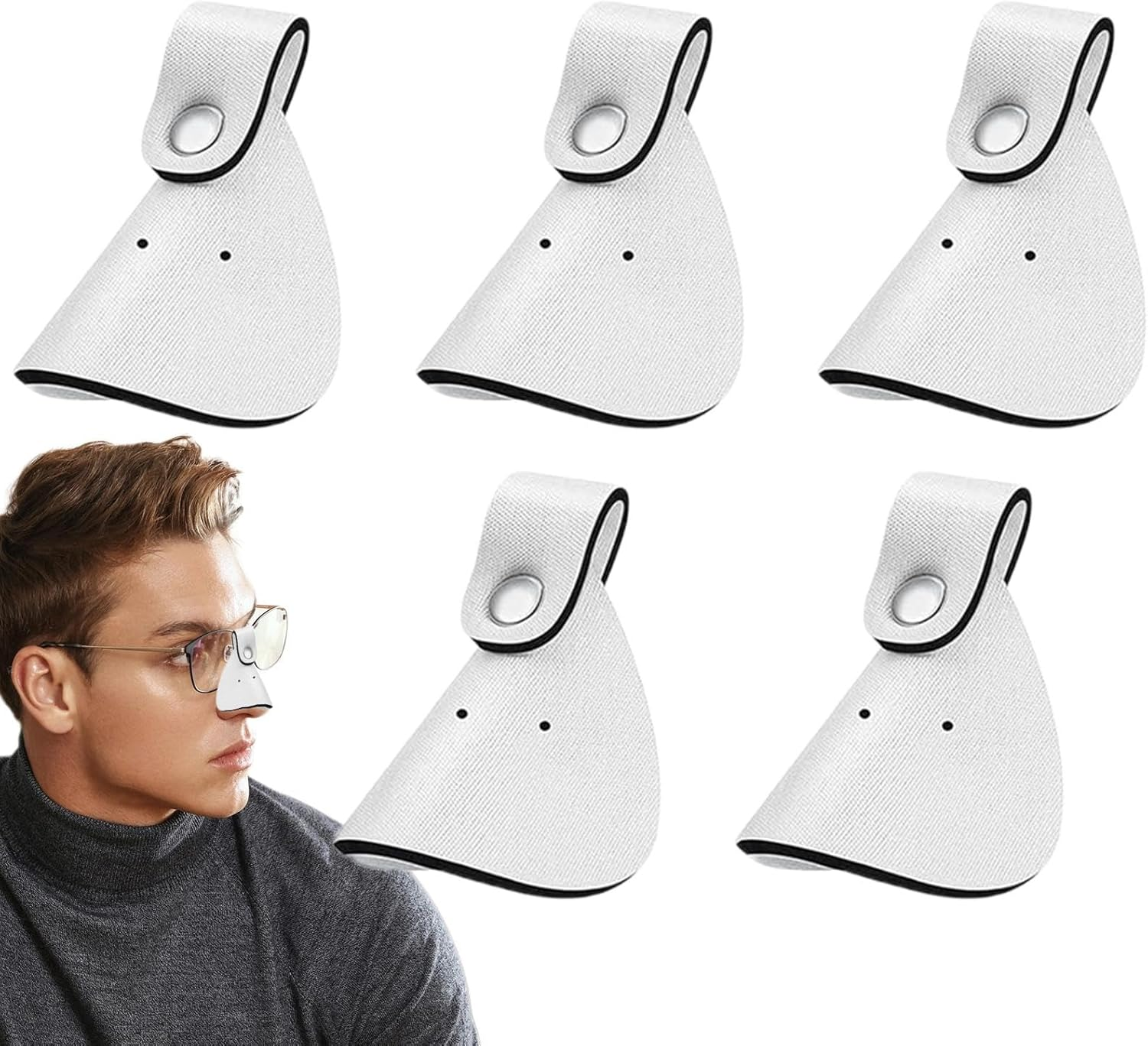 Nose Sun Protection Cover | Outdoor Light Protection Nose Cover for Glasses,Breathable Eye Guard Patch Outdoor Sunshade for Men, Women, Adults, Youth