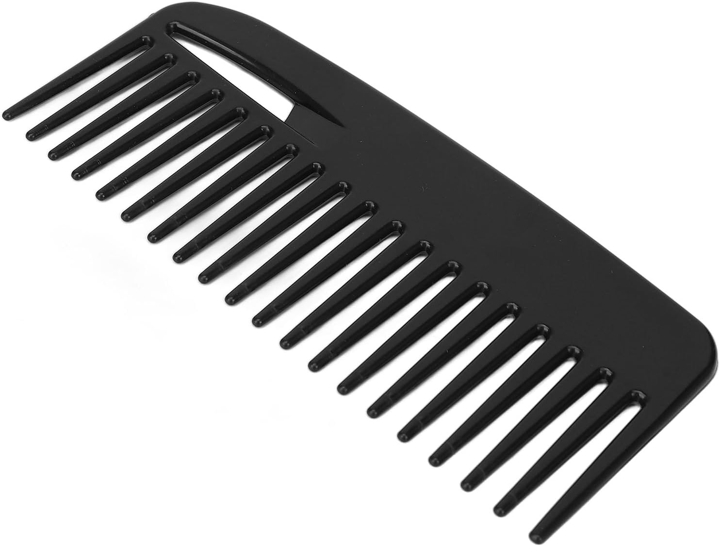 Multifunctional Wide Tooth Comb Retro Portable Men Hair Comb Barber Brush Tool for Beard Long Thick Curly Afro Hair Office Travel, Beard Comb for Men, image number 1