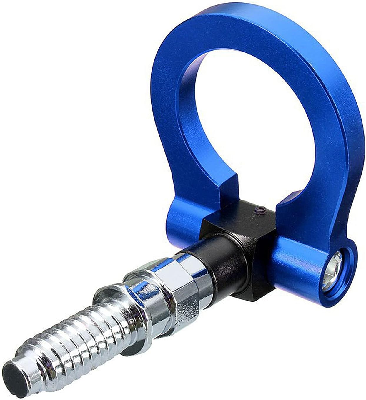 Payanwin Universal Racing Towing Car Tow Hook for B-Mw 1 3 5 Series E39 E70 E71 E81 E82 E88 E90 E91 E92 E93, Auto Aluminum Trailer Ring Car (Blue) - Blue image number 4