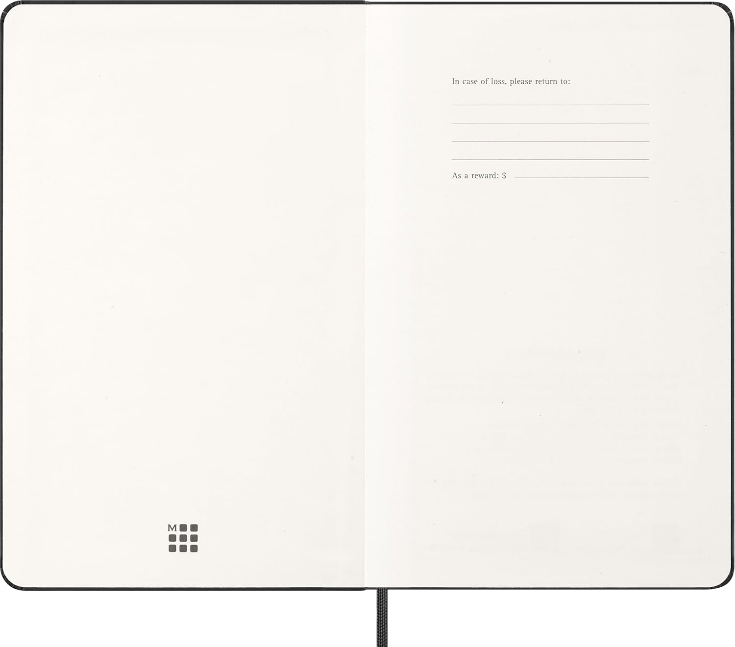 Moleskine - 2026-12 Month Weekly Horizontal Hard Cover Diary - Large - Black image number 2