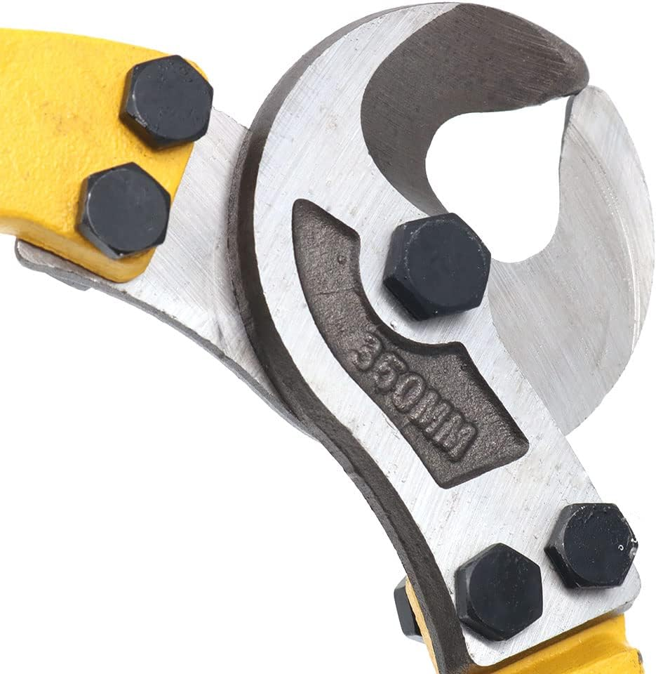 ZONADA Heavy Duty Cable Cutters Pliers Electrical Cable 14 Inches (350Mm) Cutting Copper and Aluminum Wire Rope Electrical up to 100 Mm&sup2;