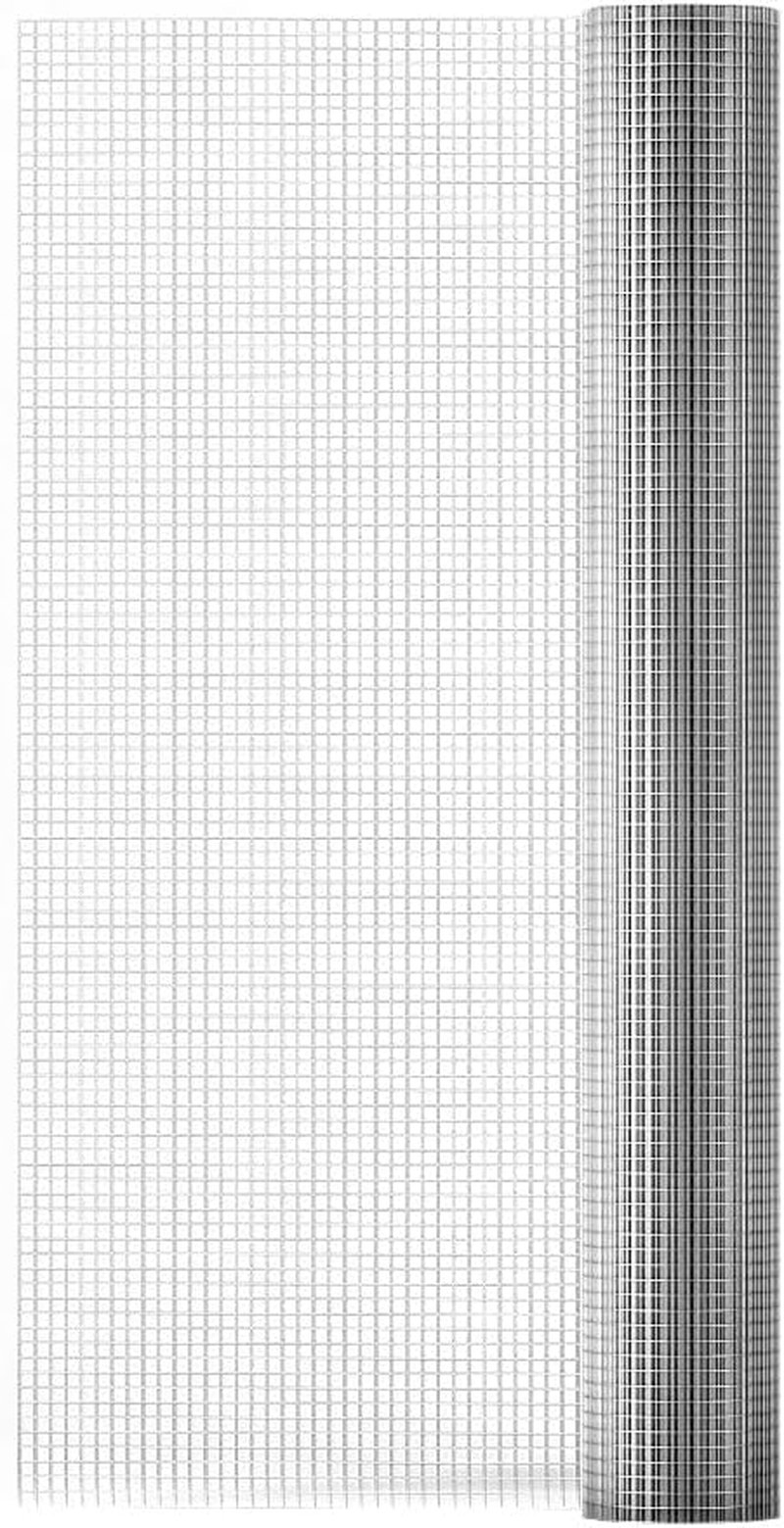 I.Pet Poultry Chicken Fence Pet Netting Wire Mesh Roll Duck Goose Coop 15Mx120Cm