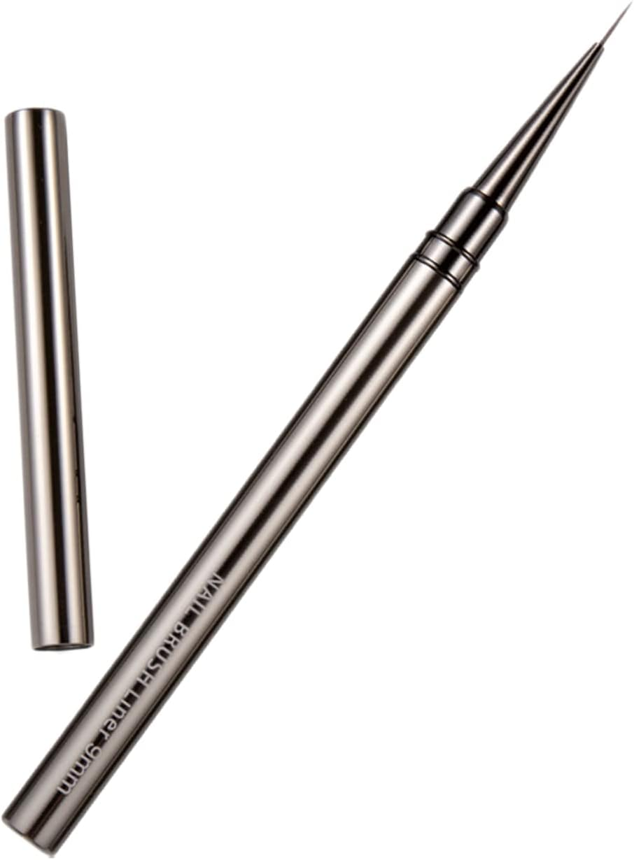 CANIGHT Nail Art Liner Pen Ultra-Fine Metal Brush for Detailed Nail Designs for Professional Manicure image number 3