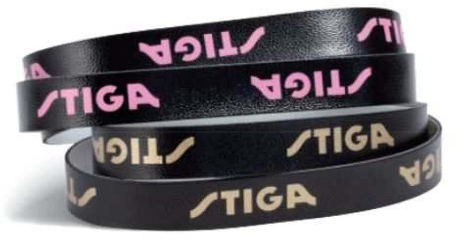 STIGA 1914190712 Table Tennis Maintenance Shockless Edge Tape, Pink, 0.7 X 18.9 Inches (12 X 48 Cm)