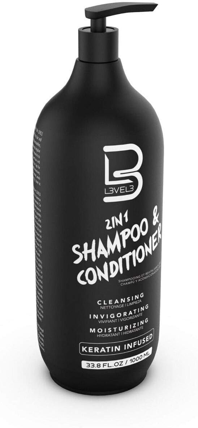 L3VEL3 2-In-1 Shampoo and Conditioner 1000 Ml image number 2