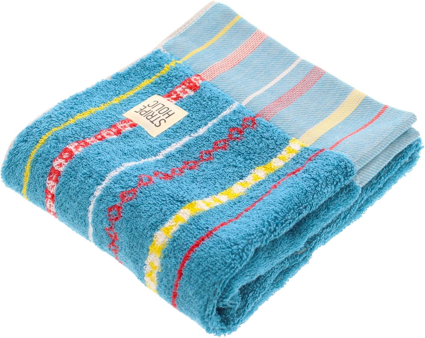 Tanaka Sangyo Imabari Towel, Bath Towel, Made in Japan, Blue, Approx. 23.6 X 47.2 Inches (60 X 120 Cm)