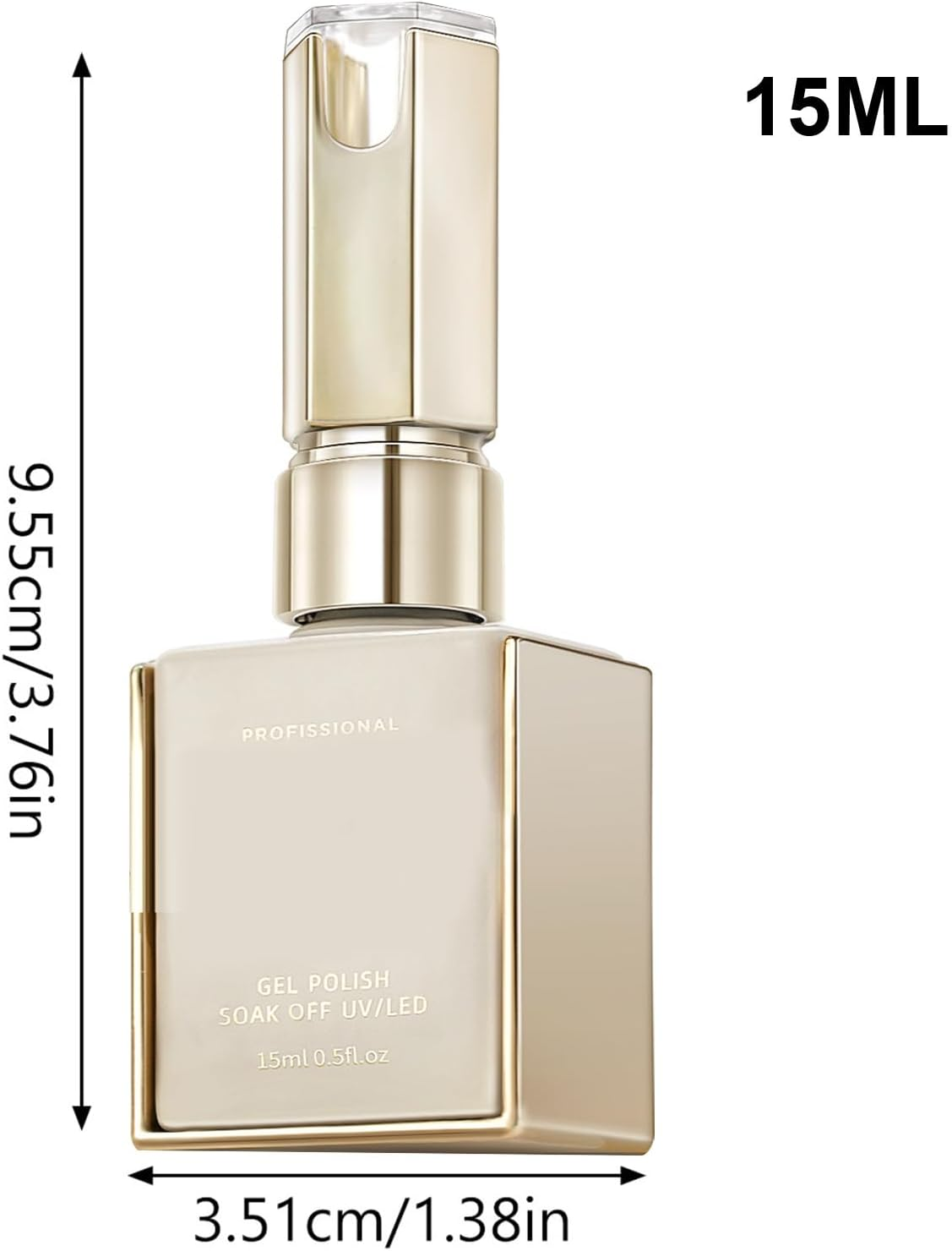 Gel Nail Polish Blooming | 15Ml UV LED Blooming Polish | Long-Lasting Clear Blossom Fingernail Coat Base for Traveling Home Outdoor School