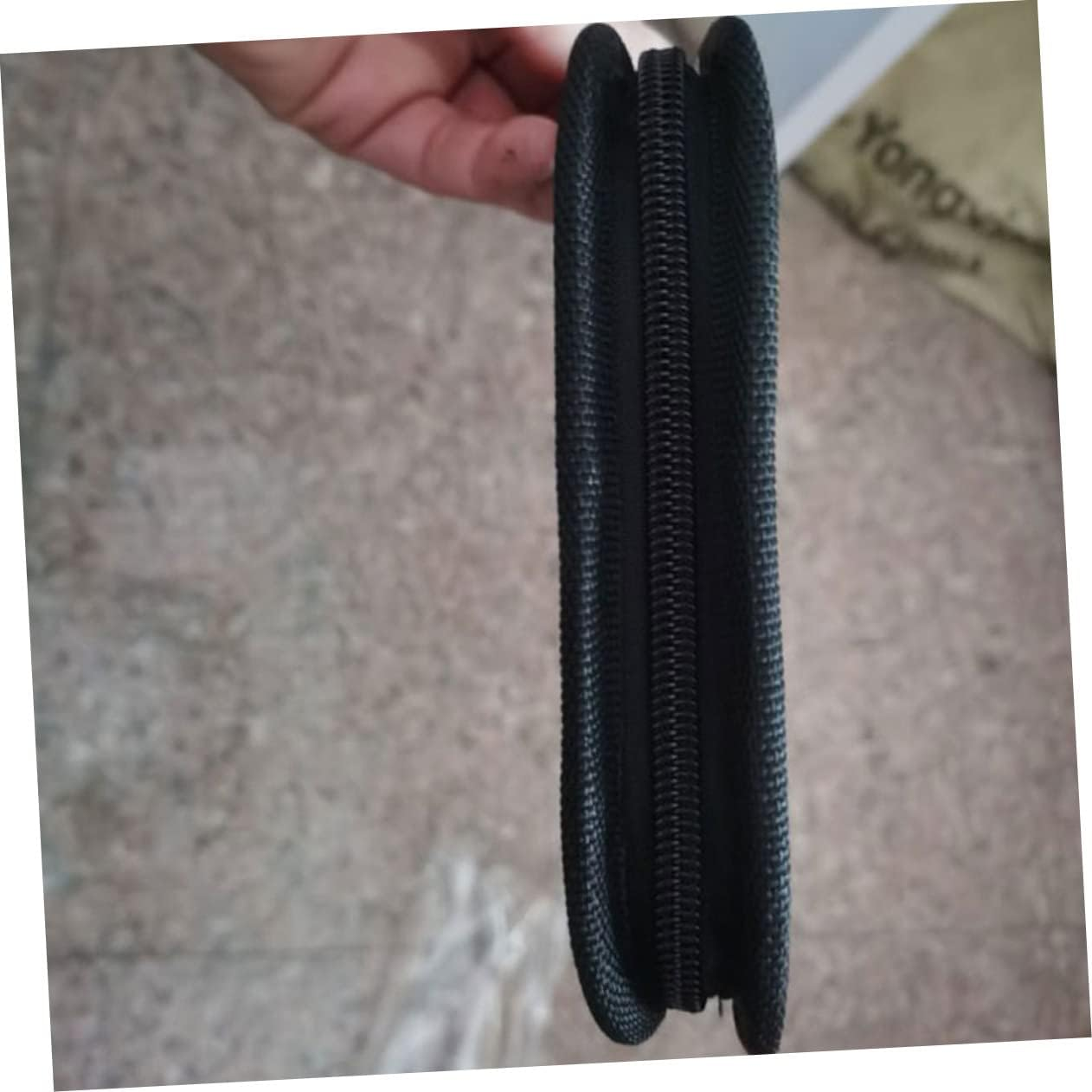 Luxshiny Portable Darts Bag Zipper Organizer Oxford Cloth Pouch Lightweight Black Compact Travel Case for Leisure Sports image number 5