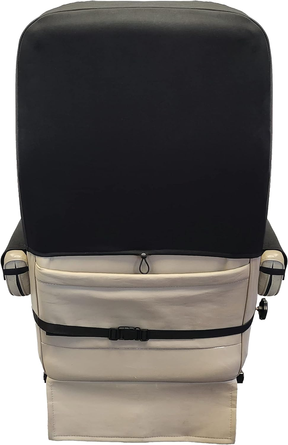 C8958, Motorhome Seat Cover, Gripfit+, Fits Most Seats, 2-Pack, Black image number 4