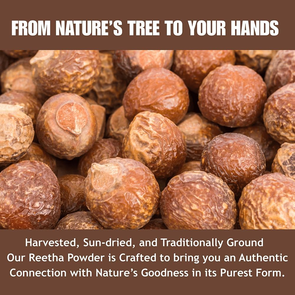 Hair Care Combo Amla, Reetha & Shikakai Powders image number 6