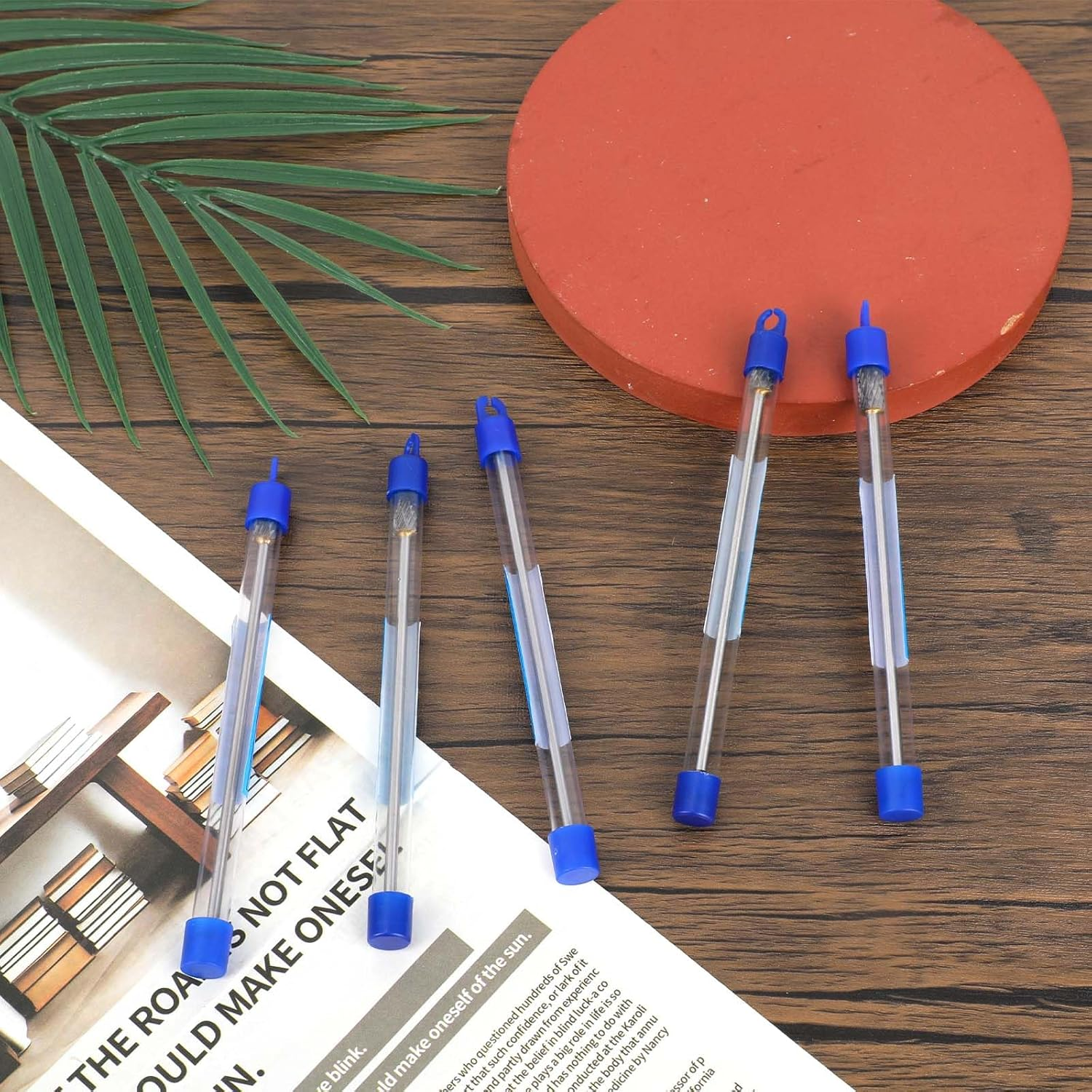 5Pcs Long Carbide Burr Set, Die Grinder Bits Tungsten Steel Carbide Drill Bits Rotary File Attachment for Metal Cutting Grinding Cylinder Head Porting Engine Intake/Exhaust Manifold image number 6