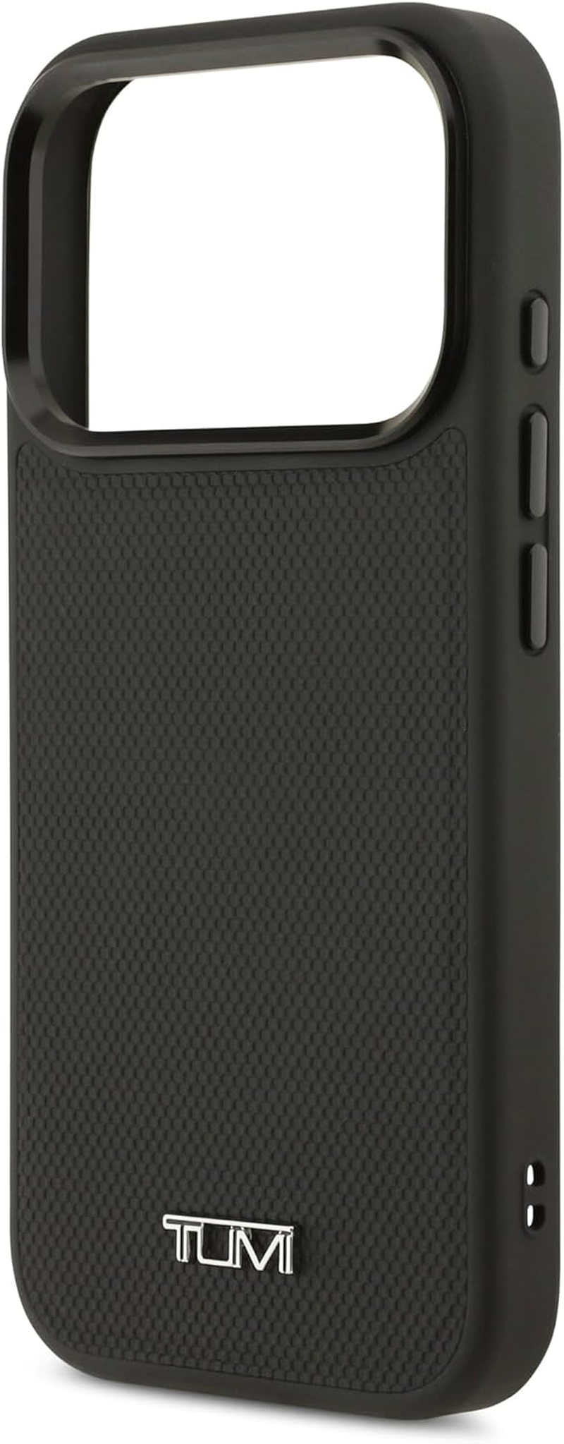 TUMI Embossed Magsafe Premium Leather Business Impact Protection Case for Iphone 17 PRO Black | Authentic Guaranteed image number 4