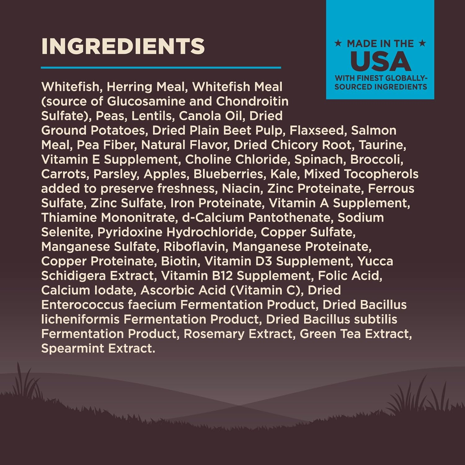 Wellness CORE Dry Dog Food, Grain-Free, High Protein, Natural, Ocean Whitefish, Herring, & Salmon Recipe, (1.8Kg Bag) image number 3