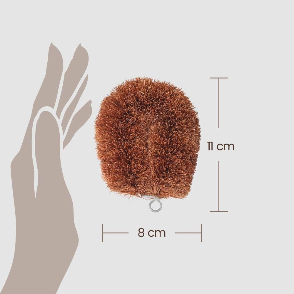 Eco Basics Natural plus Multi-Purpose Brush, Strong and Durable, Plastic-Free image number 1