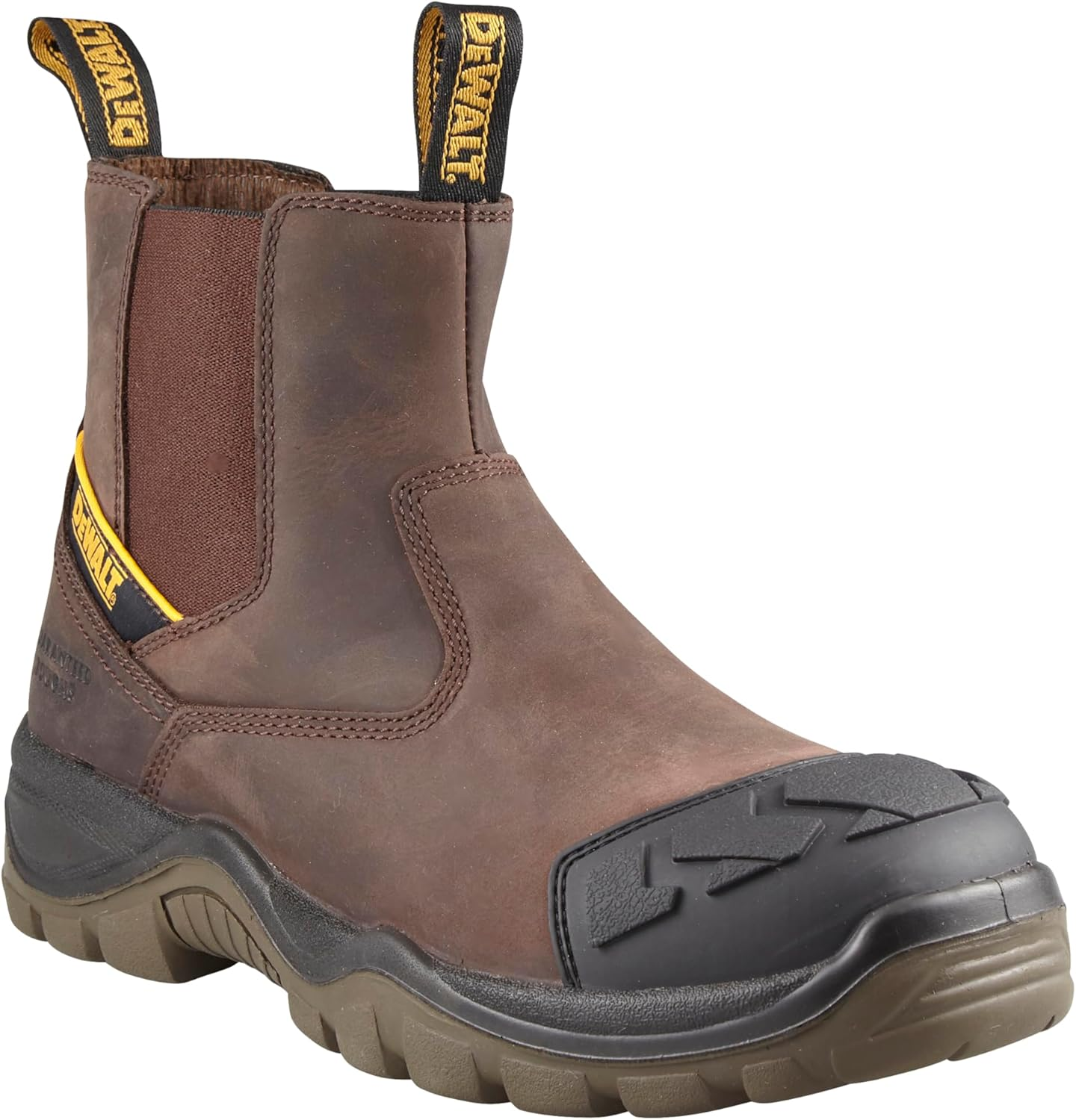 Dewalt Hunter Safety Boots - Safety Steel Toe Cap Boots with Waxed Crazy Horse Leather Upper and Comfort Insole - Non Slip Ankle Work Boots image number 5
