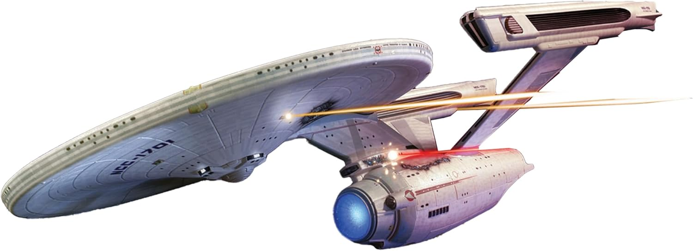 Polar Lights 1/1000 Star Trek U.S.S Enterprise Refit Wrath of Khan Edition 2T Plastic Model Kit image number 1