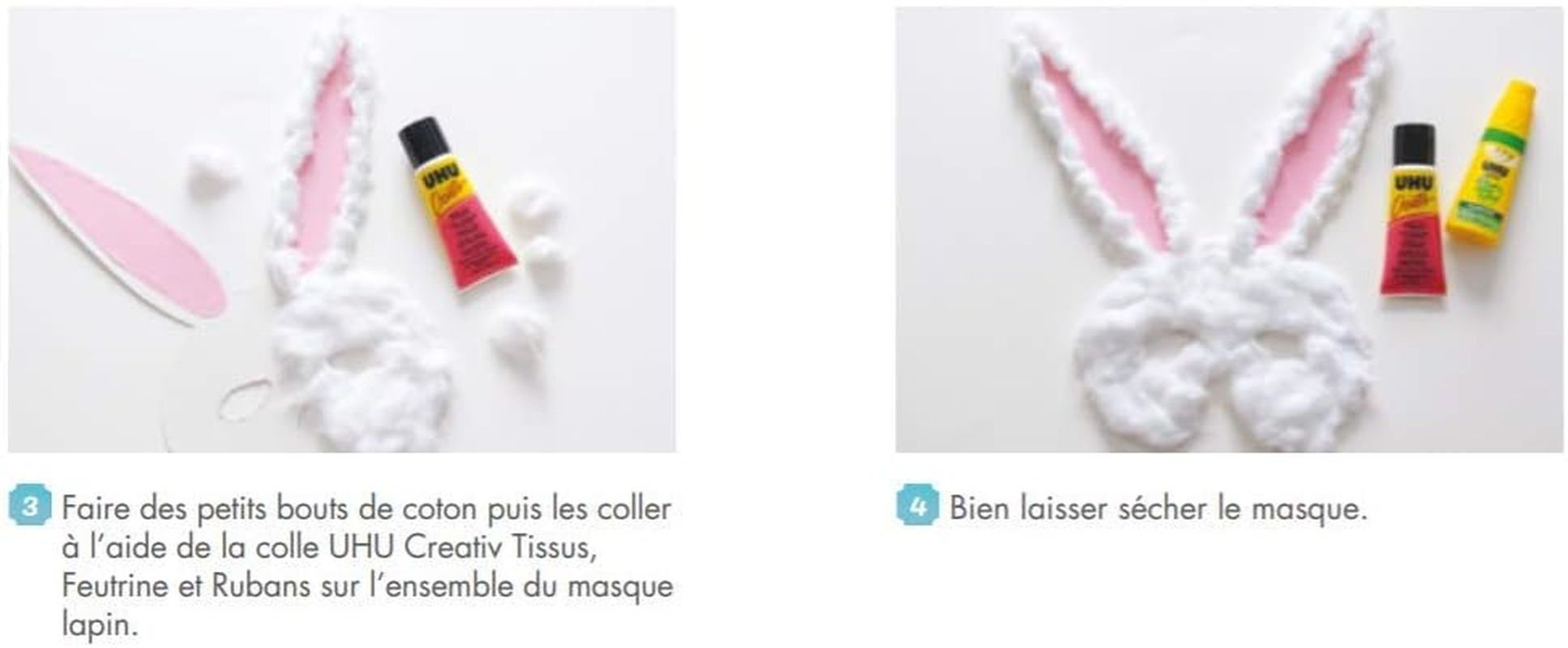 UHU Solvent-Free Creativ' Fabrics, Felt and Ribbons 38Ml &ndash; Card of 1, (33-47265) image number 1