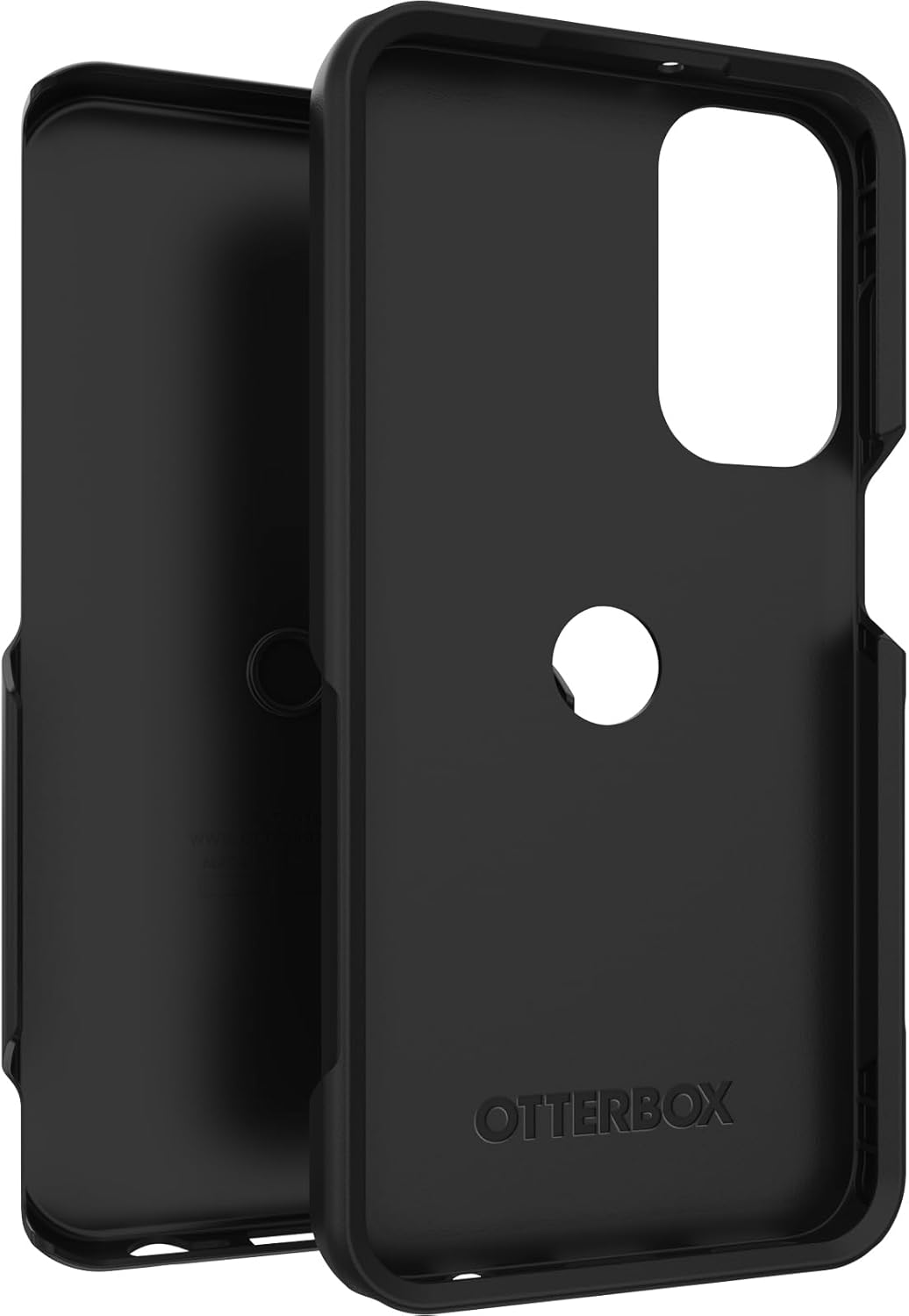 Otterbox Samsung Galaxy A15 5G Commuter Series Lite Case - Black, Slim & Tough, Pocket-Friendly, with Open Access to Ports and Speakers (No Port Covers), - Black image number 4
