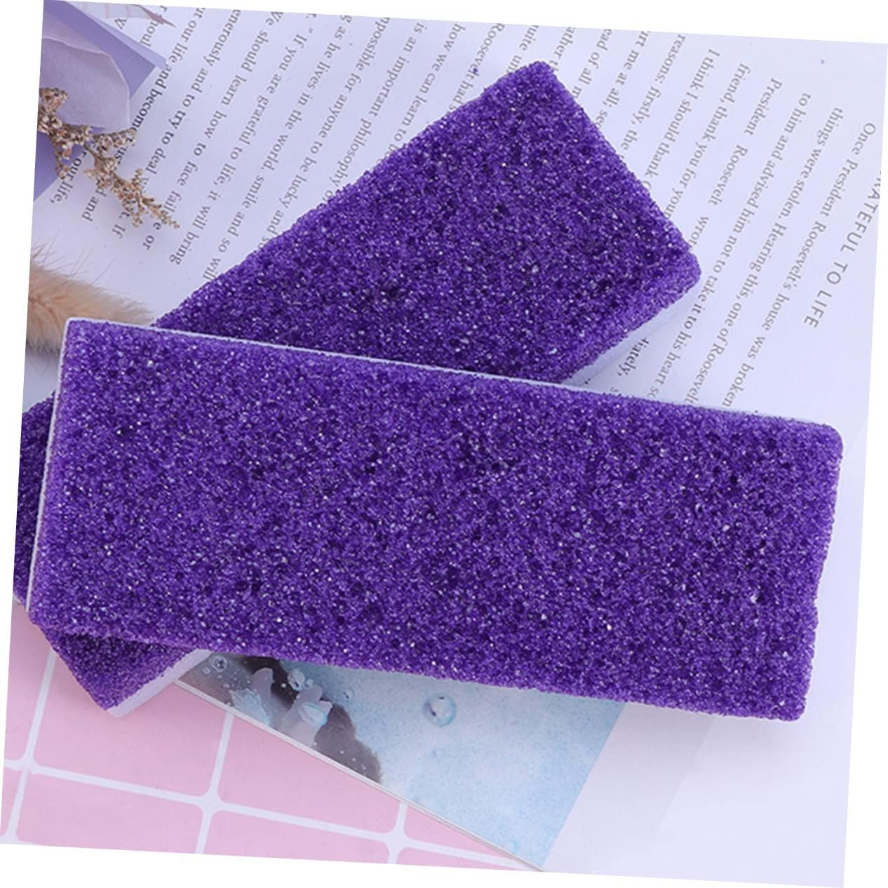 LIFKOME Volcanic Stone Foot Callus Remover 5Pcs Pack Dead Skin Removal Tool Foot Care File for Cracked Heels and Corns Pedicure Accessory for Home Use image number 5