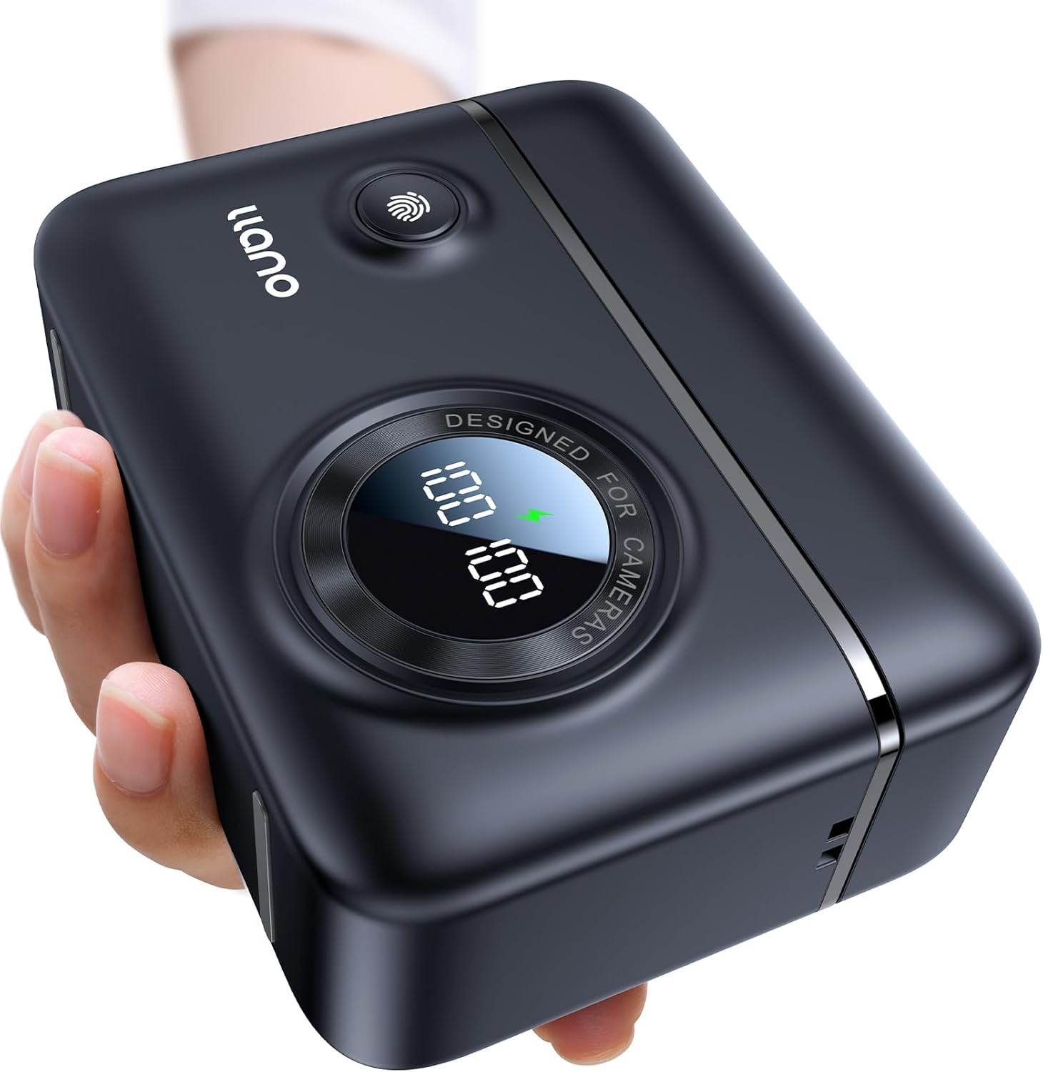 Llano NP-FZ100 Camera Battery 18W Fast Dual USB C Charger, Compatible with Sony A7Iii, A7R V, A7R IV, Alpha A7C, A9/A9S, A6600,A7R3, ZV-E1, FX3, FX30, Smart Digital Display image number 2