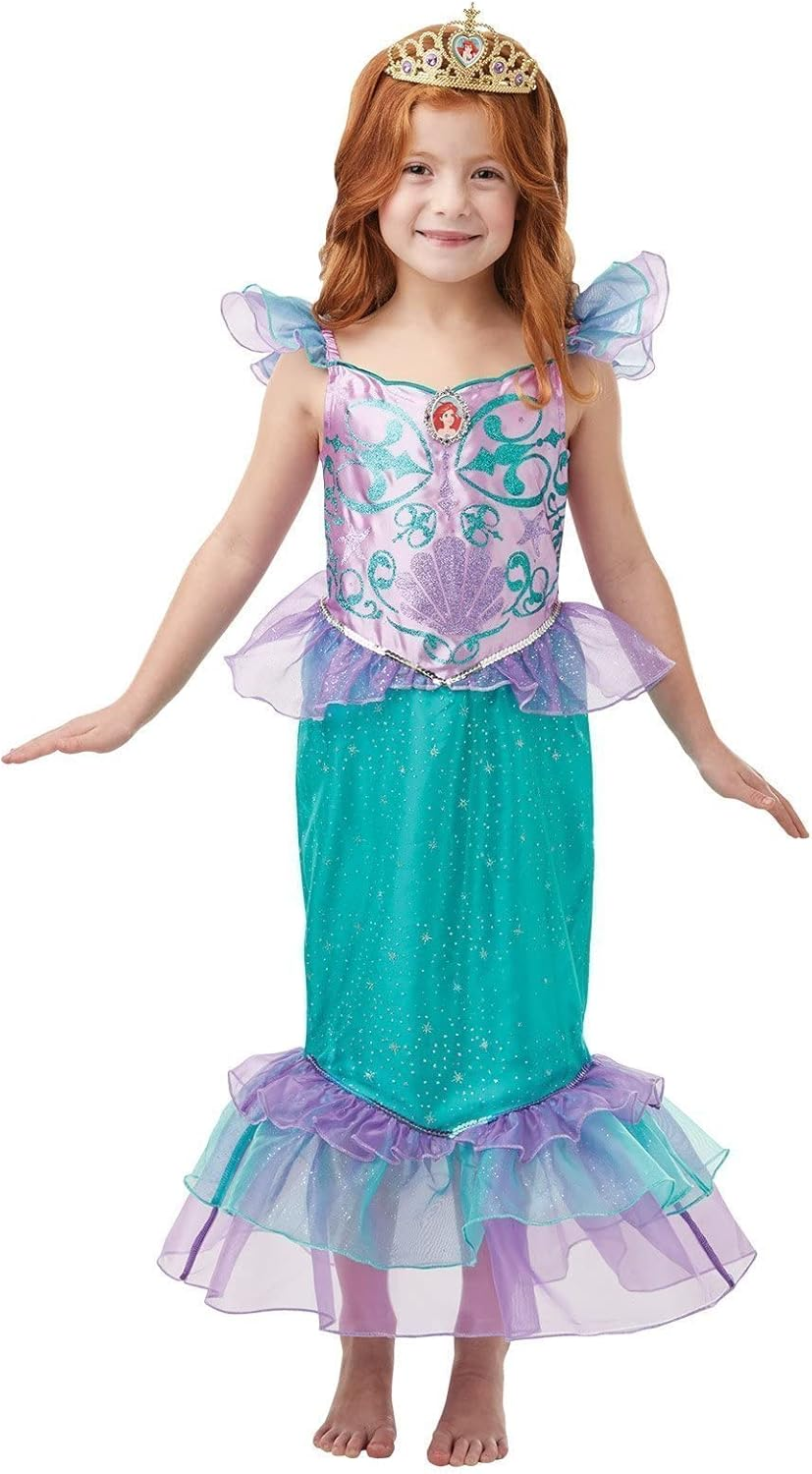 Rubie'S Disney Princess Ariel Mermaid Glitter & Sparkle Costume for Girls image number 1