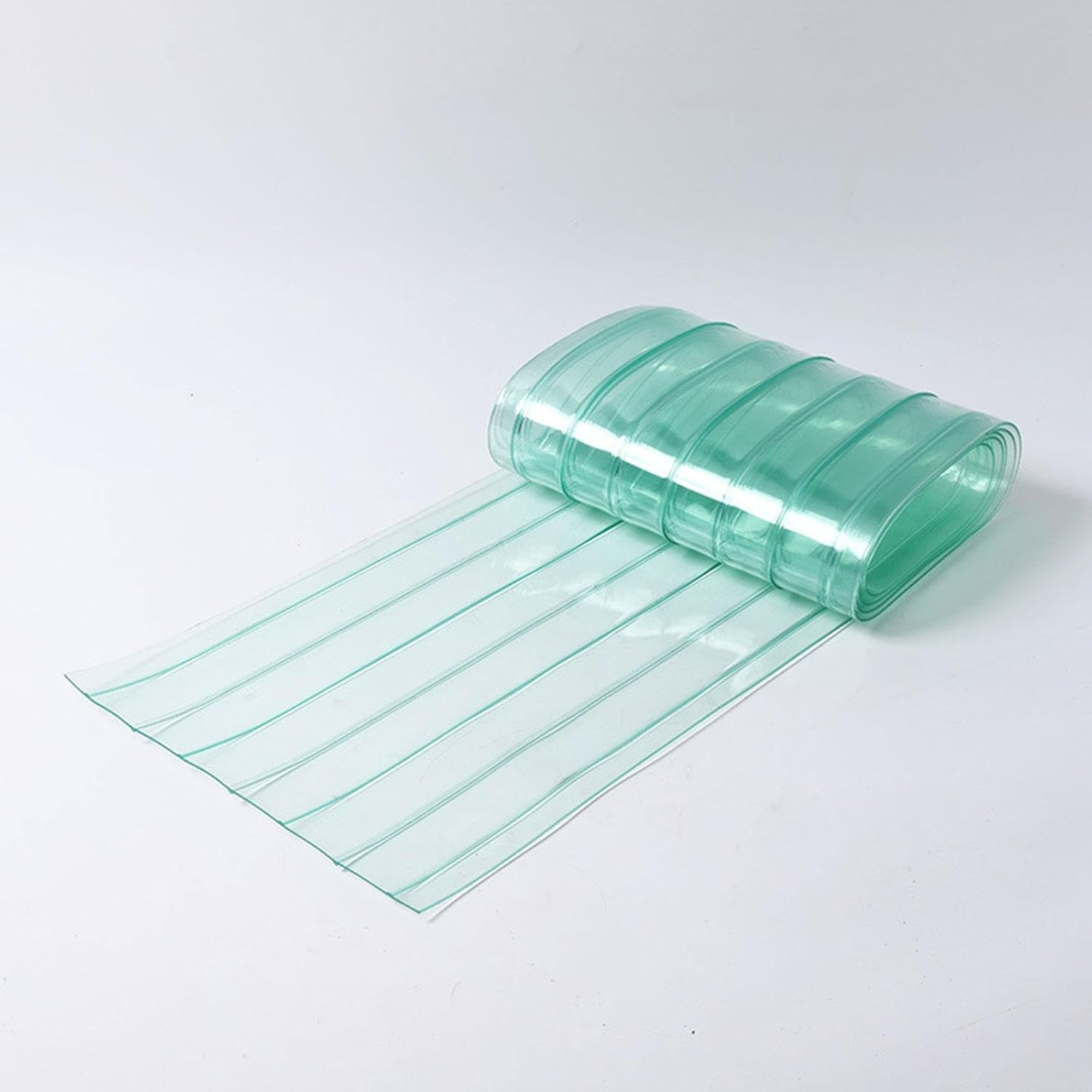 Qianly PVC Door Curtain Dog Door Flap Replacement Kennel Door Windproof Croppable for DIY Dog House Insulation Length 5Ft Door Flaps, Width 19Cm