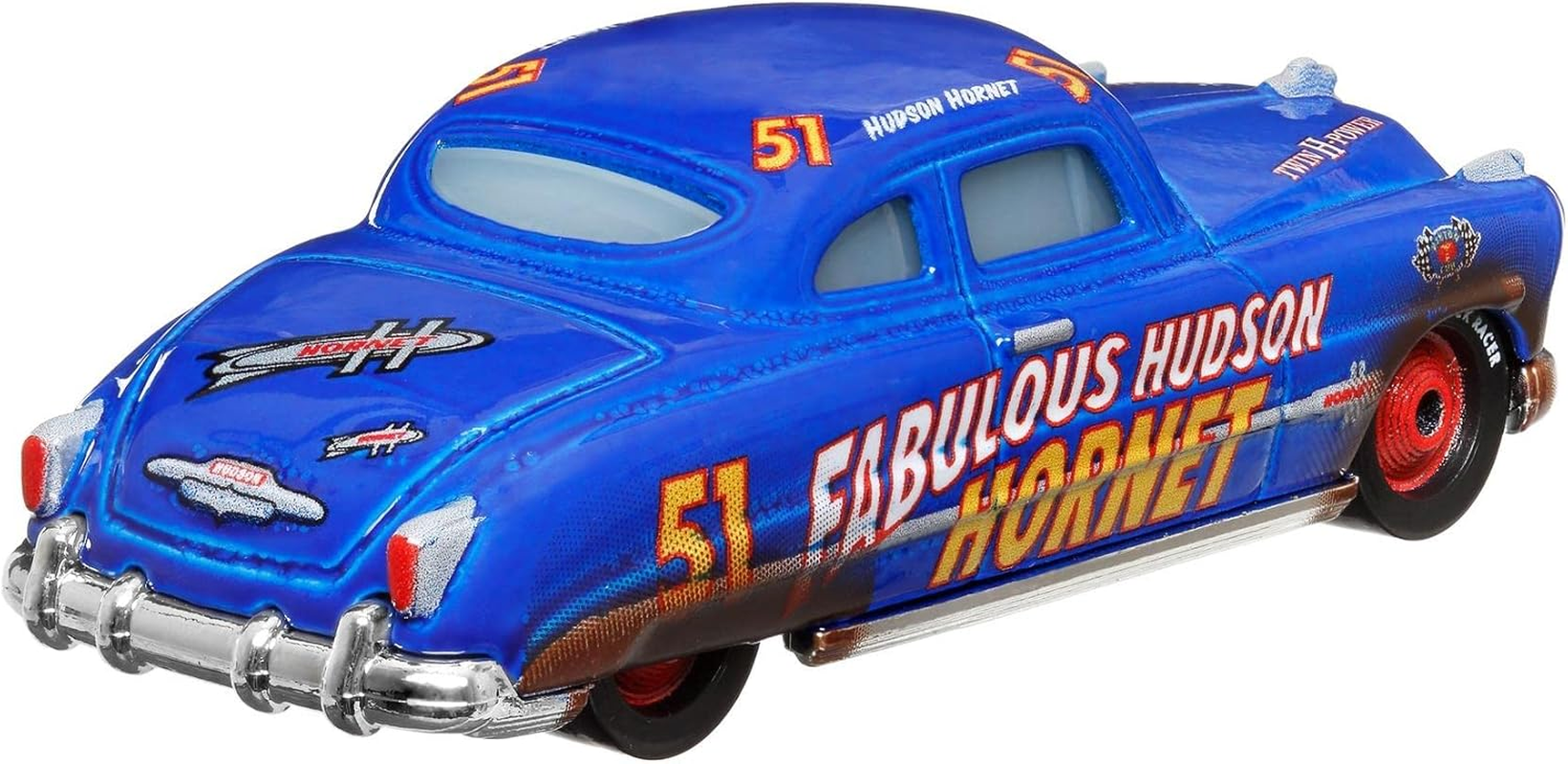 Disney Pixar Cars 3 Dirt Track Fabulous Hudson Hornet Die-Cast Vehicle image number 6