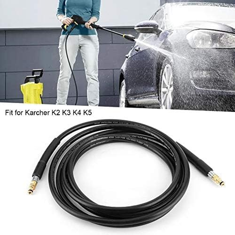 10M Pressure Washer Replacement Hose,Pressure Washer Hose High Pressure with Click Type Plug Quick Connect Washer Water Clean Hose Car Cleaning Pipe Fit,Pressure Washer Hose for Karcher K2 K3 K4 K5
