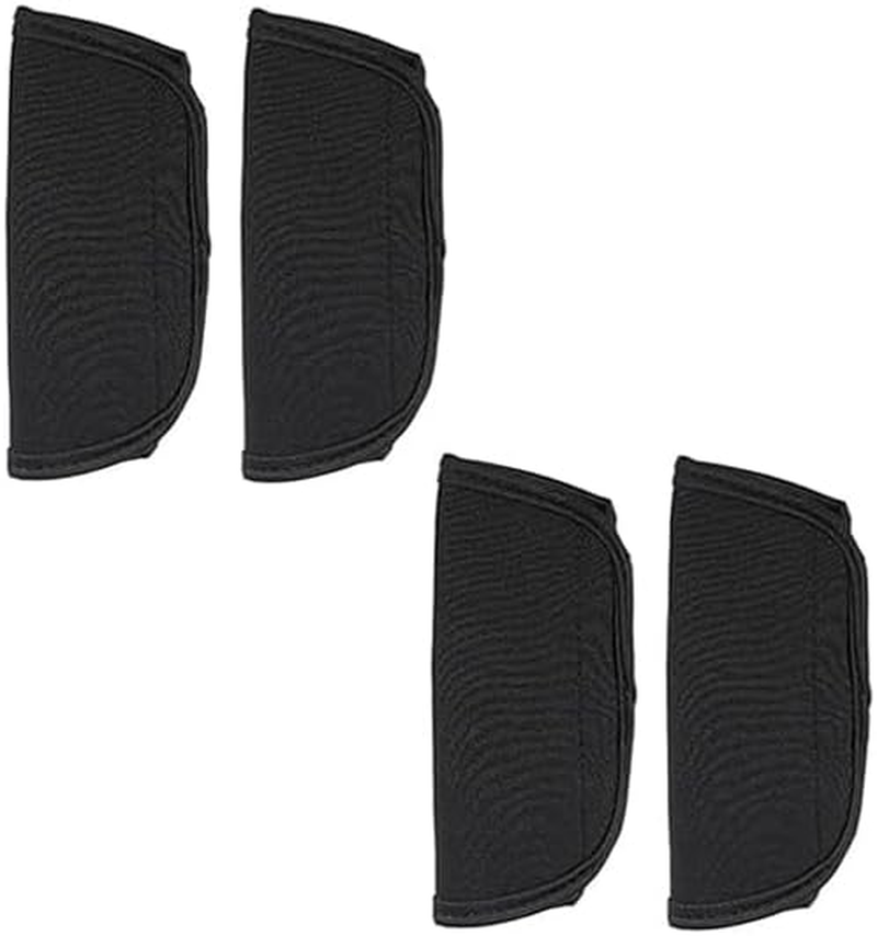 WADY 4Pcs Stroller Handle Bar Covers, Covers Handle, Soft, Anti-Slip, Easy to Install Sticky Design for Prams, Pushchair Bar Cover Cotton Cloth, Stroller Fabric Handle Sleeve Bar image number 6