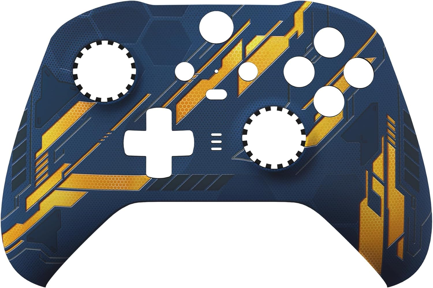 Extremerate Glow in Dark Mecha - Orange Replacement Faceplate Cover for Xbox One Elite Controller Series 2 (Model 1797), Custom DIY Front Housing Shell Case for Xbox Elite Series 2 Core Controller image number 5