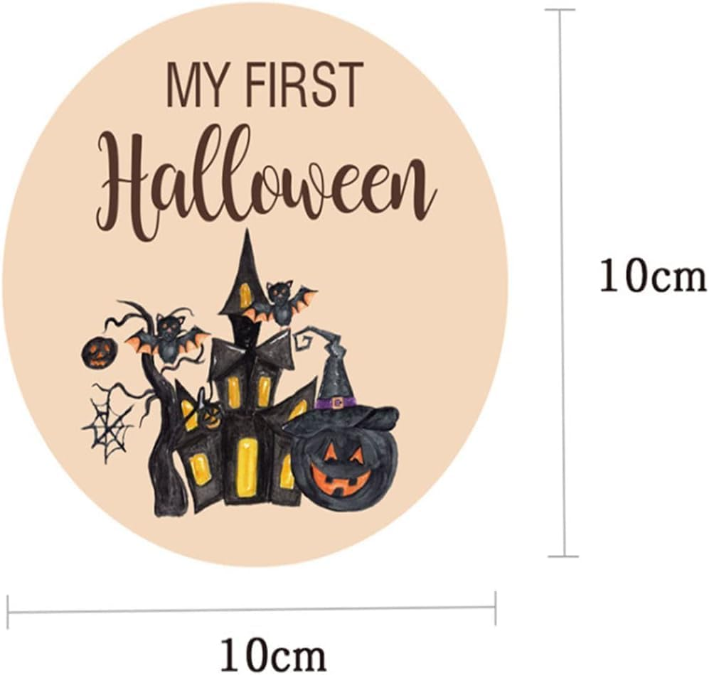 Monthly Baby Milestone Cards Wooden Milestone Discs, 10Pcs Double Sided Wooden Baby Monthly Milestone Cards, Baby Monthly Milestone Cards Sign Wooden Monthly Milestone Cards Baby Milestone Cards Discs