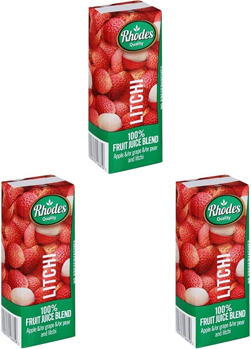 Rhodes Litchi Fruit Juice 200 Ml image number 1