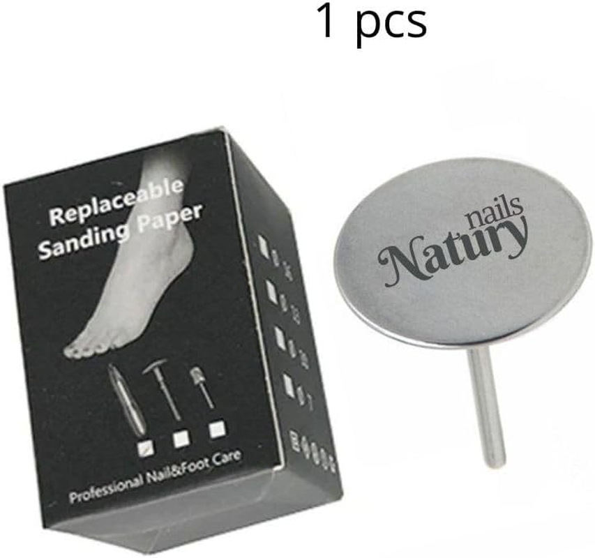 Natury Nails Broca Base Nail Turner for Interchangeable Pedicure Discs for 20 Mm Basic Drill, Poddisk Pedicure Callus and Roughness image number 2
