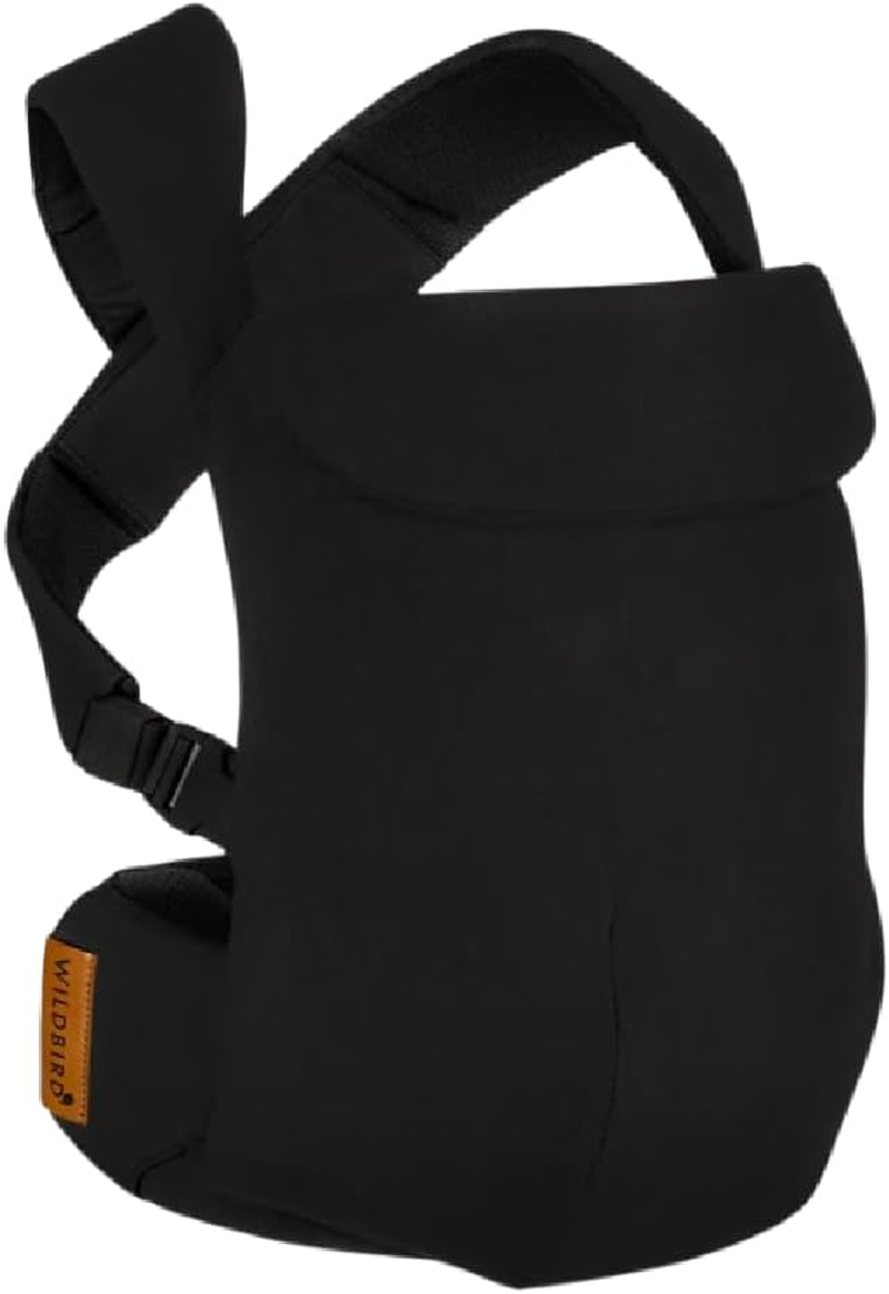 Wildbird - Aerial Carrier - 7 to 45 Lbs - for Moms, Dads & Caregivers - 100% Natural European Linen Fibers - Versatile & Adjustable - Small Size - Sparrow Fabric
