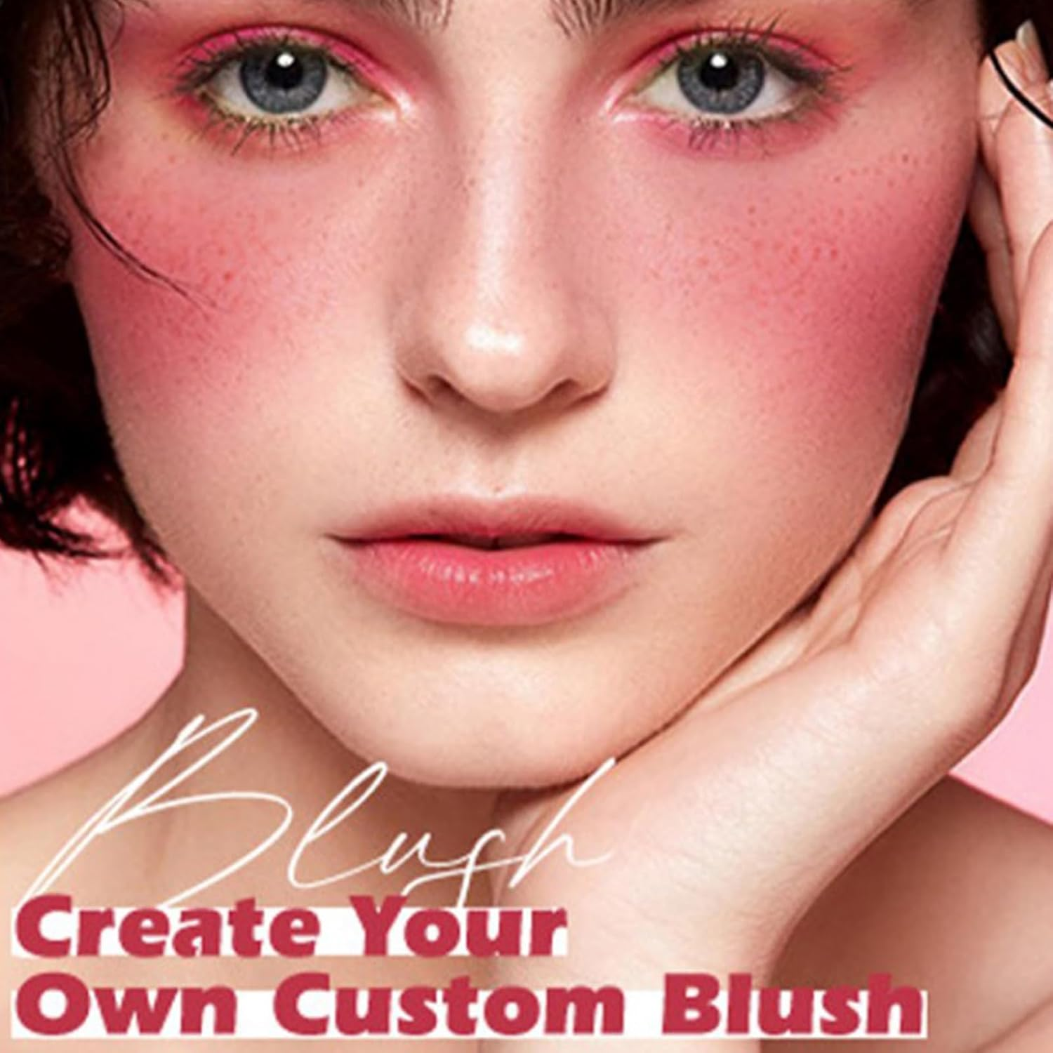 Roseflower 3Pcs Face Contour Makeup Set, Highlighter and Blush Cream Kit with Brush, Contouring Stick for Fair Skin, Concealer for Beginner Women Teen Girls - 22 image number 4