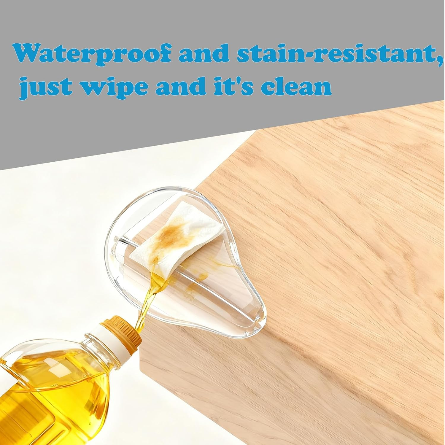 24Pcs Baby Proofing Corner Protector,Table Corner Protectors for Baby,Child Safety Guards & Locks to Cover Sharp Furniture & Table Edges （Teardrop Style） image number 4