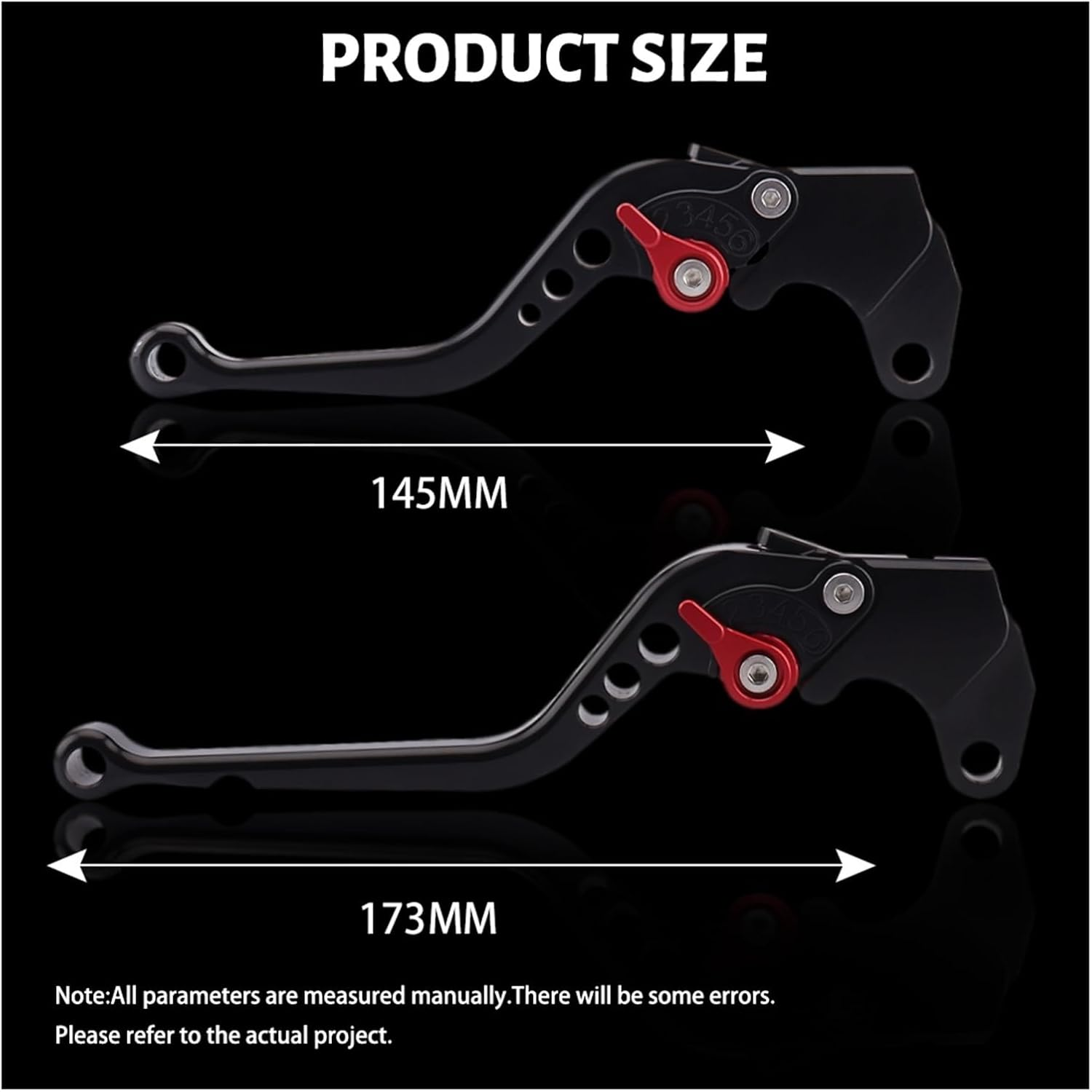 For Yamaha MT-03 MT 03 2015 2023 Motorcycle Accessories Adjustable Clutch Brake Levers Short Long Lever Handles Bar (Color : Long Titanium) - Long Blue image number 2