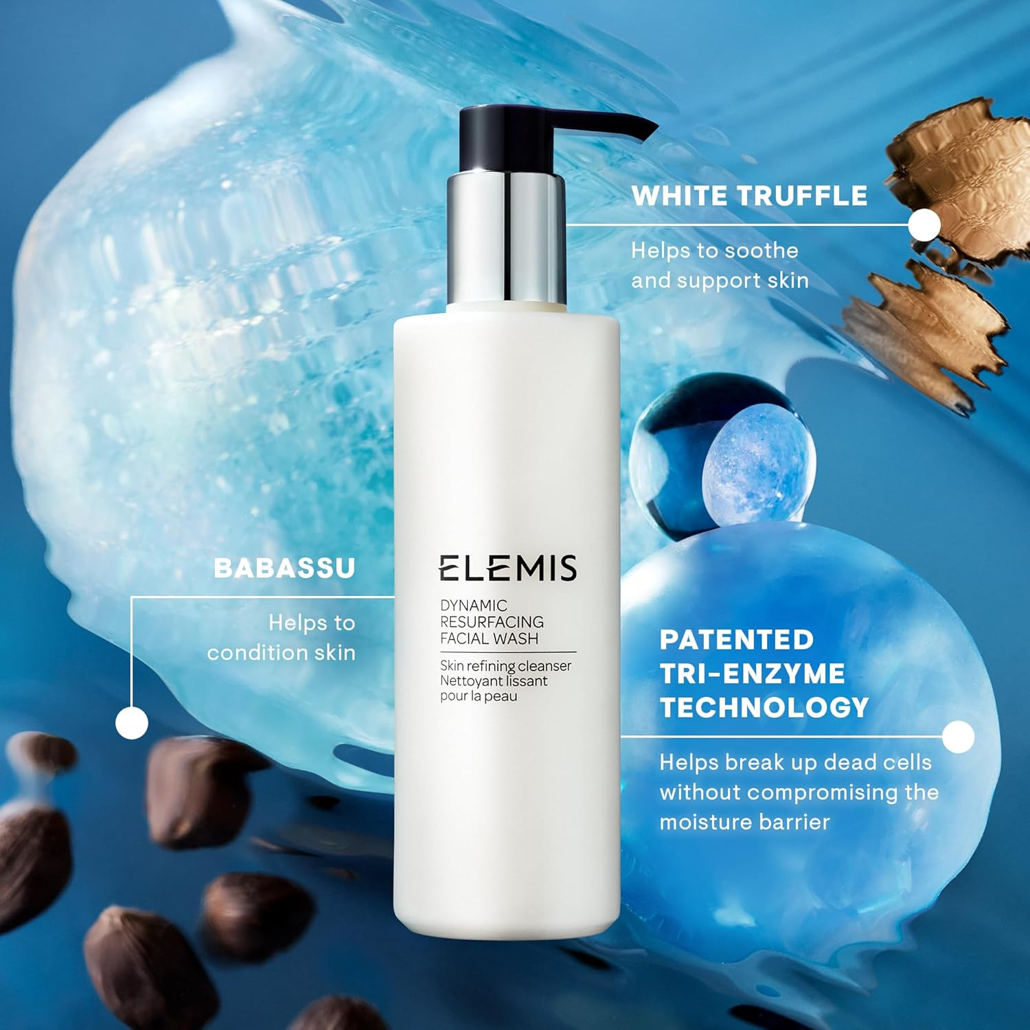 Elemis Tri-Enzyme Resurfacing Facial Wash, 200 Ml image number 6