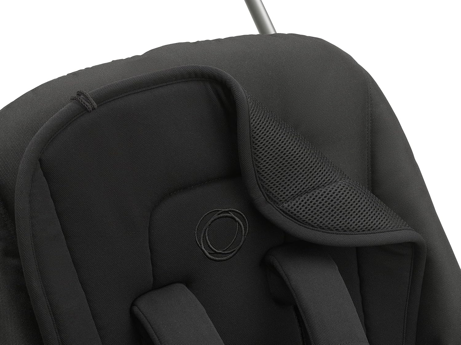 Bugaboo Dual Comfort Seat Liner for Pushchairs, All-Season Comfort, Improved Fit, Compatible with All Bugaboo Strollers, Reversible, Super Soft 3D Mesh, Midnight Black image number 4