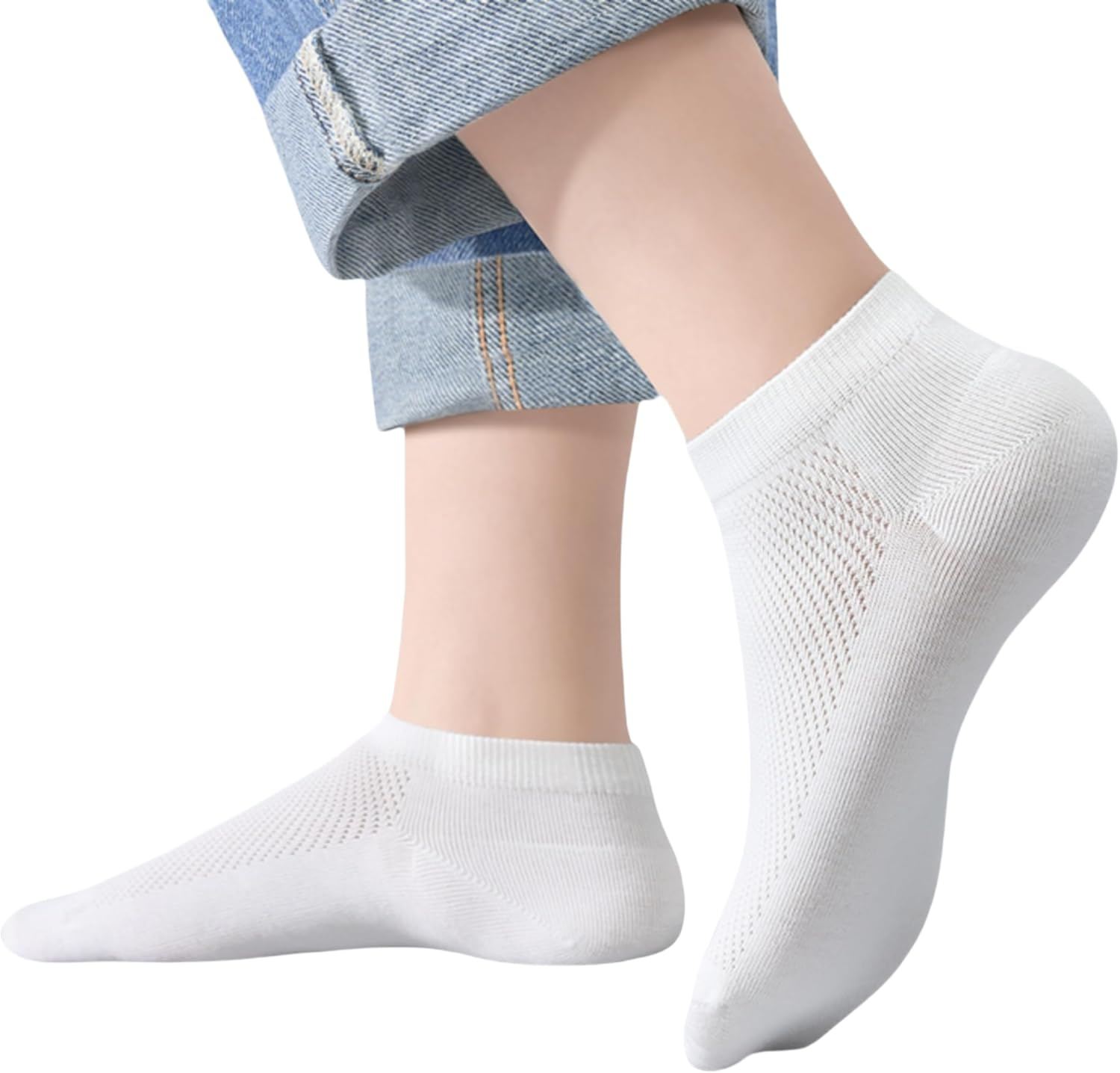 20 Pairs of Disposable Socks, Breathable Cotton Socks, Portable Compressed Design for Travel & Daily Wear (Men & Women)
