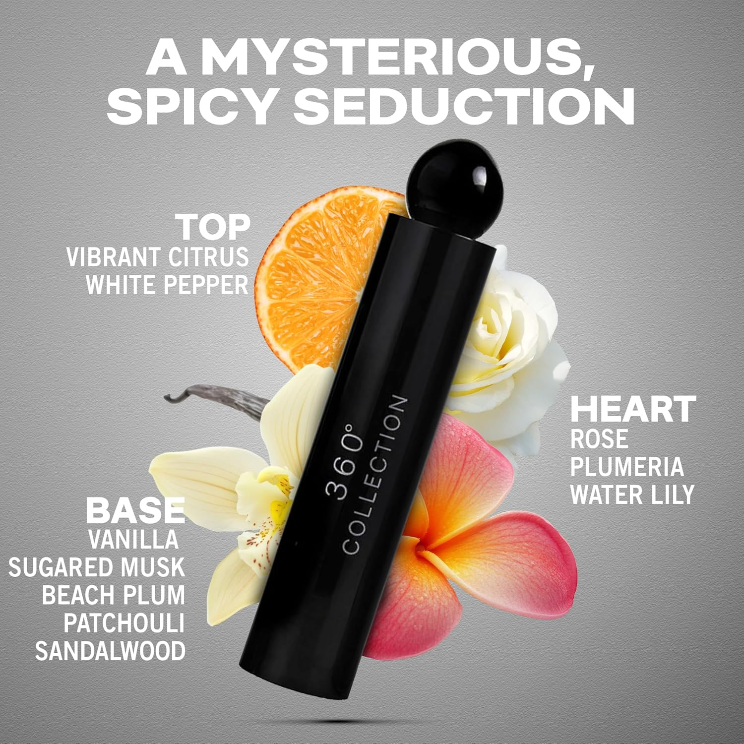 Perry Ellis Perry Ellis 360 Collection Noir for Men 3.4 Oz EDT Spray, 100 Ml Pack of 1 image number 3