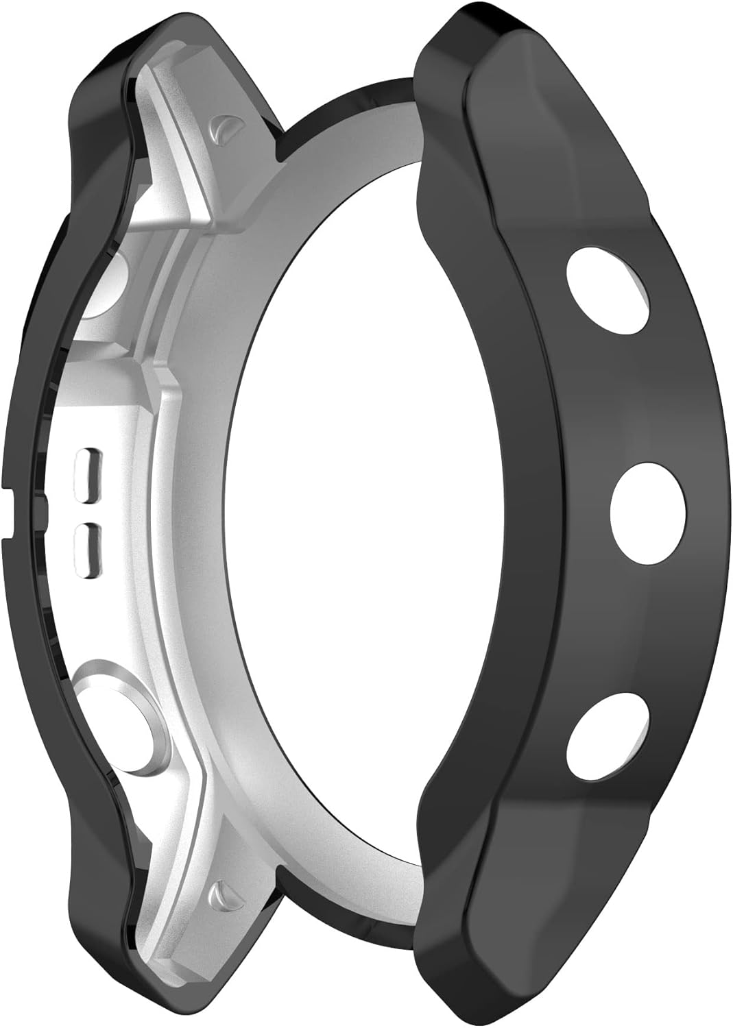 Chofit Cases Compatible with Garmin Epix Pro (Gen2) 47Mm Case, TPU Coated Protective Case for Epix Pro (Gen2) 47Mm (Not for 42Mm/51Mm) (Black) image number 6