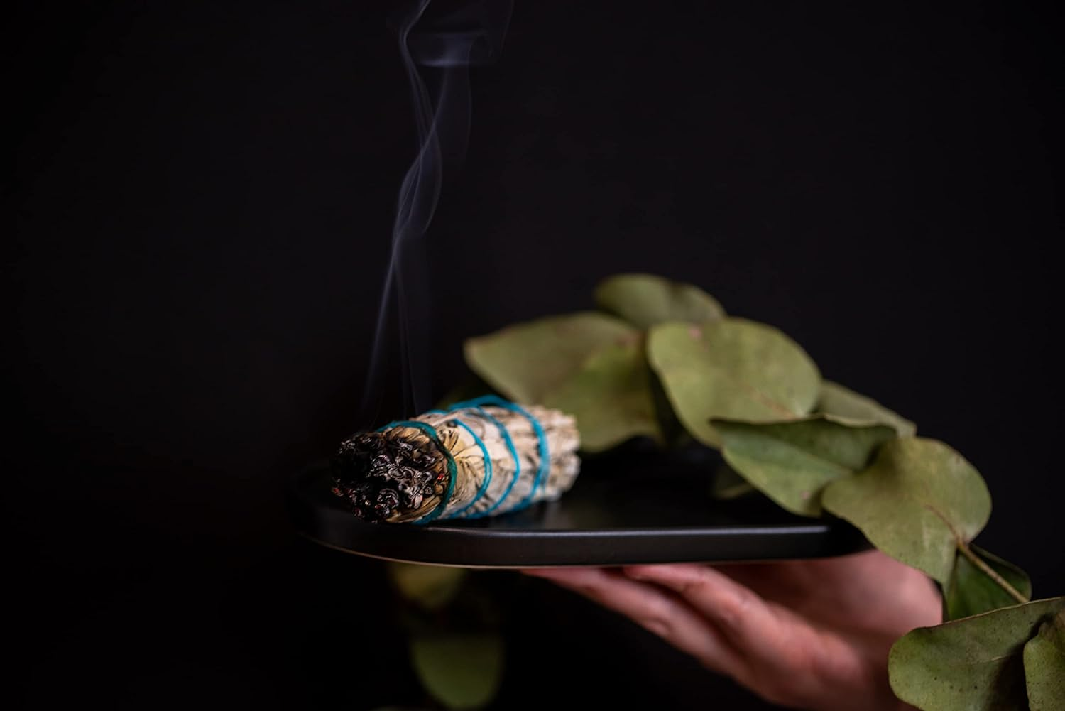 Cleansing Sage Smudge Sticks Palo Santo Wood Healing Cleanse and Purify the Energy in Your Home or Persons Peace and Calm Provides Clarity Clears Blocked Energy image number 1