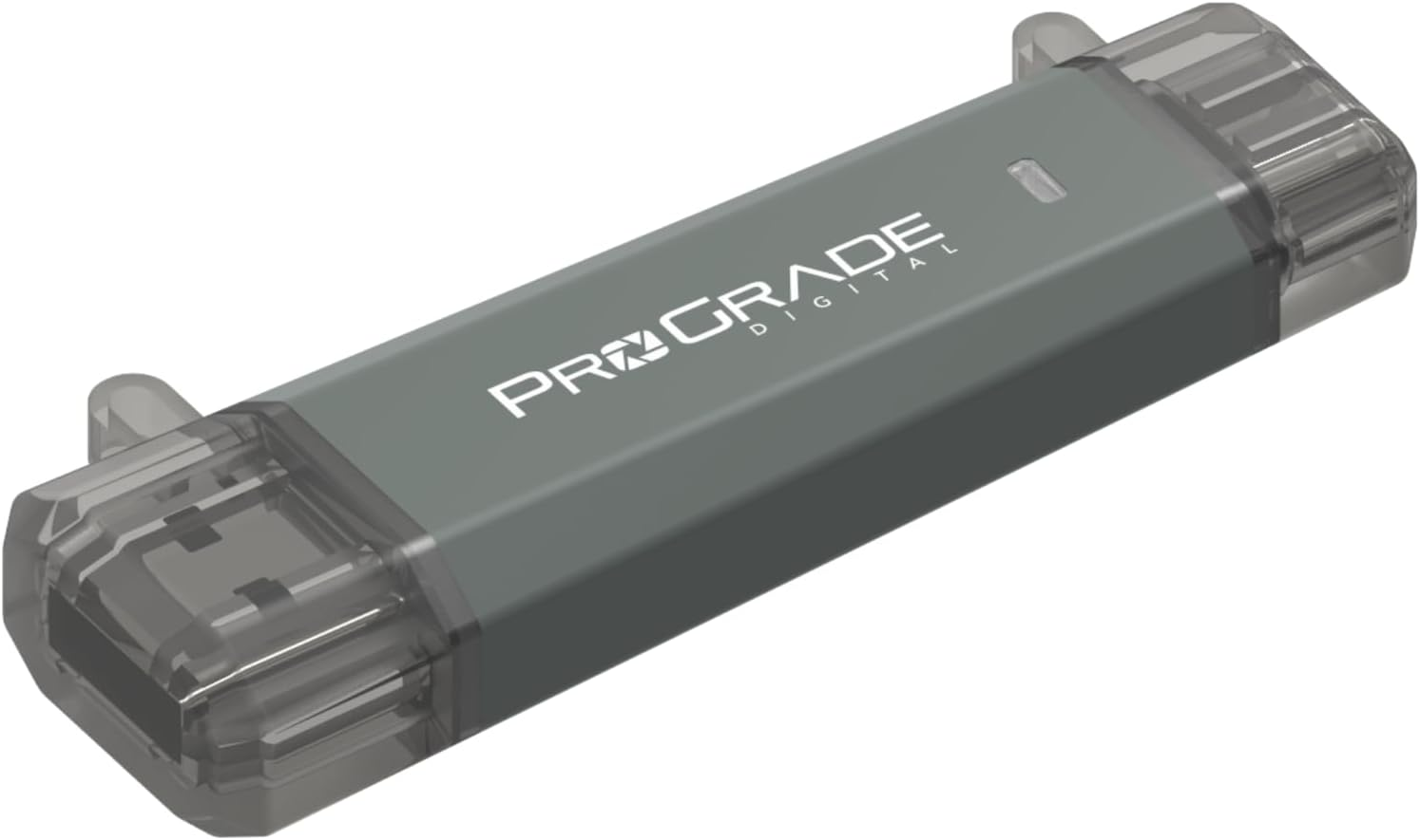 2TB Ultra-Portable SSD, USB-C and USB-A 3.2 Gen 2, Read and Write 1000Mb/S by Prograde Digital (PG30)