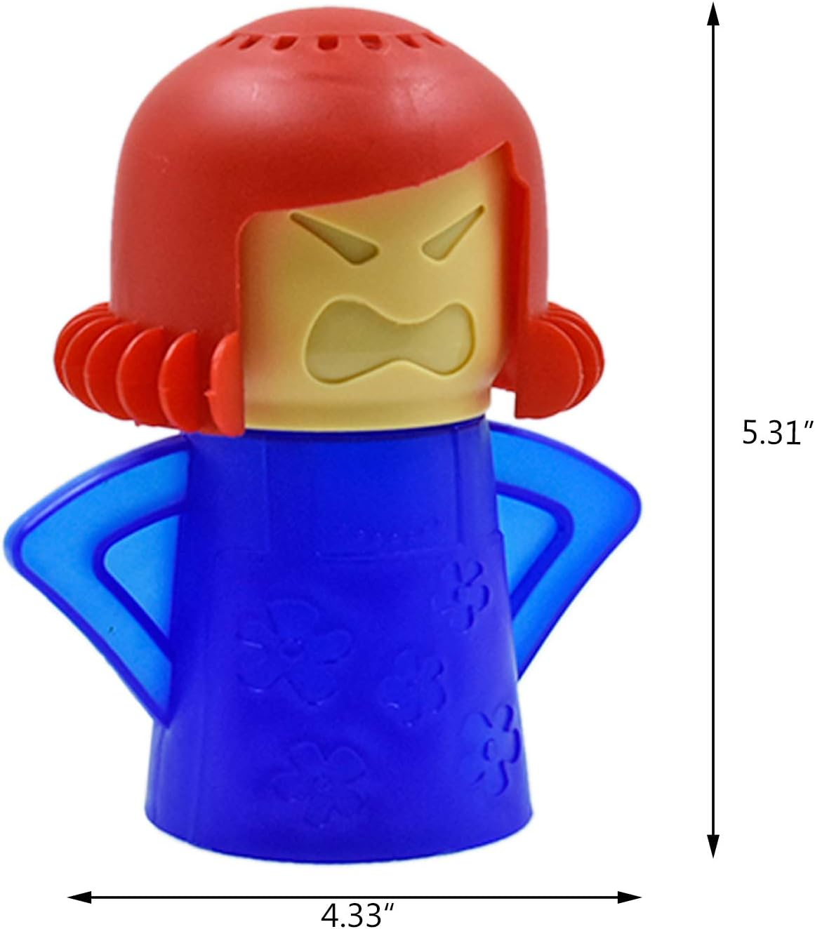 Angry Mama Microwave Oven Steam Cleaner Easily Cleans the Crud in Minutes Microwave Oven Steam Cleans and Disinfects with Vinegar for Home Office Kitchens image number 3