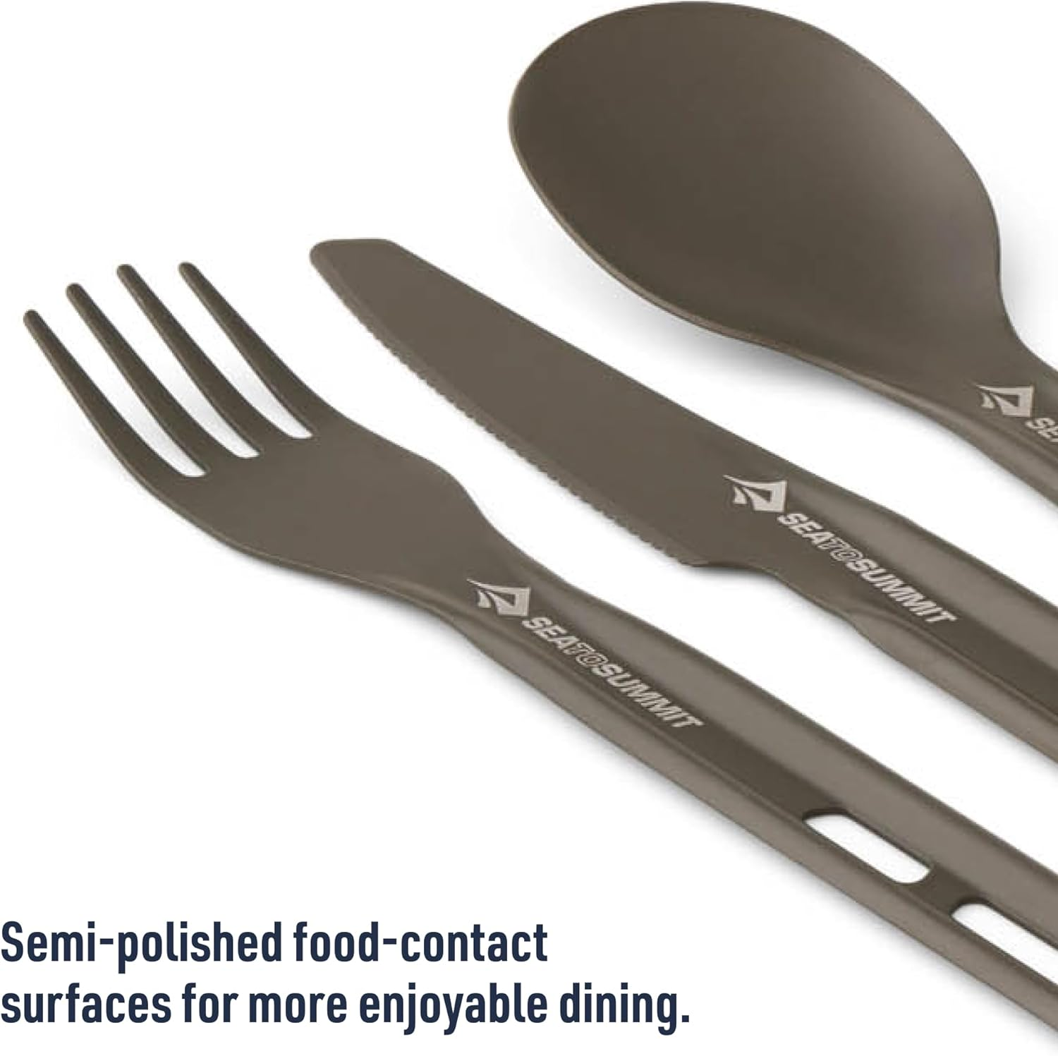 Sea to Summit Frontier Ultralight Cutlery Set, Fork, Spoon and Knife (3 Pieces) image number 4