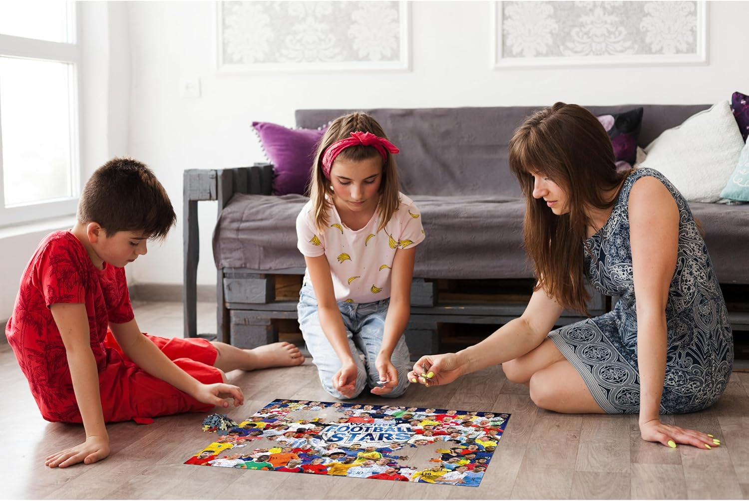 Top Trumps World Football Stars Puzzle - 1000 Pieces Jigsaw Set