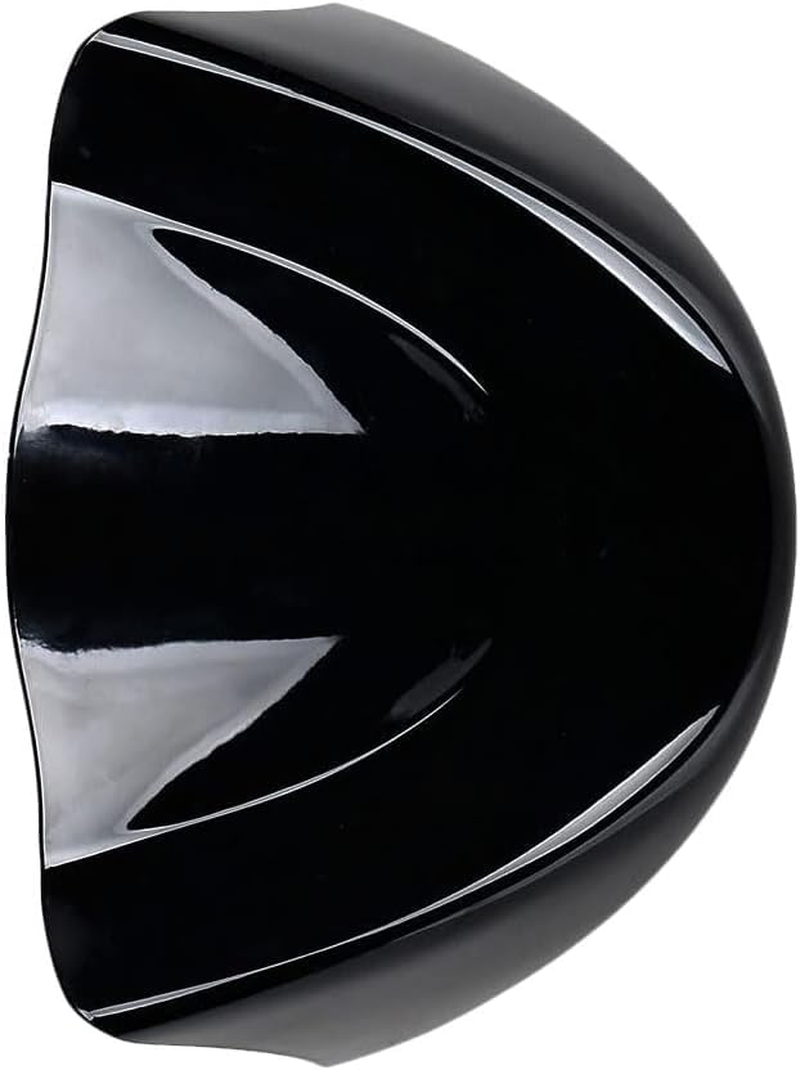 Baceyong Motorcycle Front Spoiler Chin Fairing Kit, Air Dam Fairing Cover, 2006-2017 Compatible with Har1Ey Dyna Fatbob Streetbob, Glossy Black image number 4