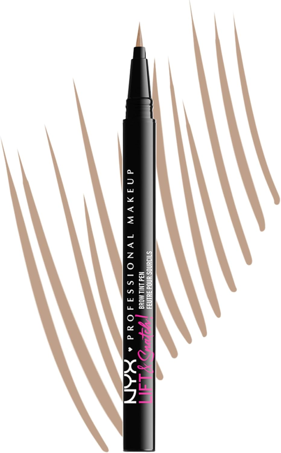 NYX Professional Makeup Lift N Snatch Brow Tint Pen, Caramel, 1 Ml