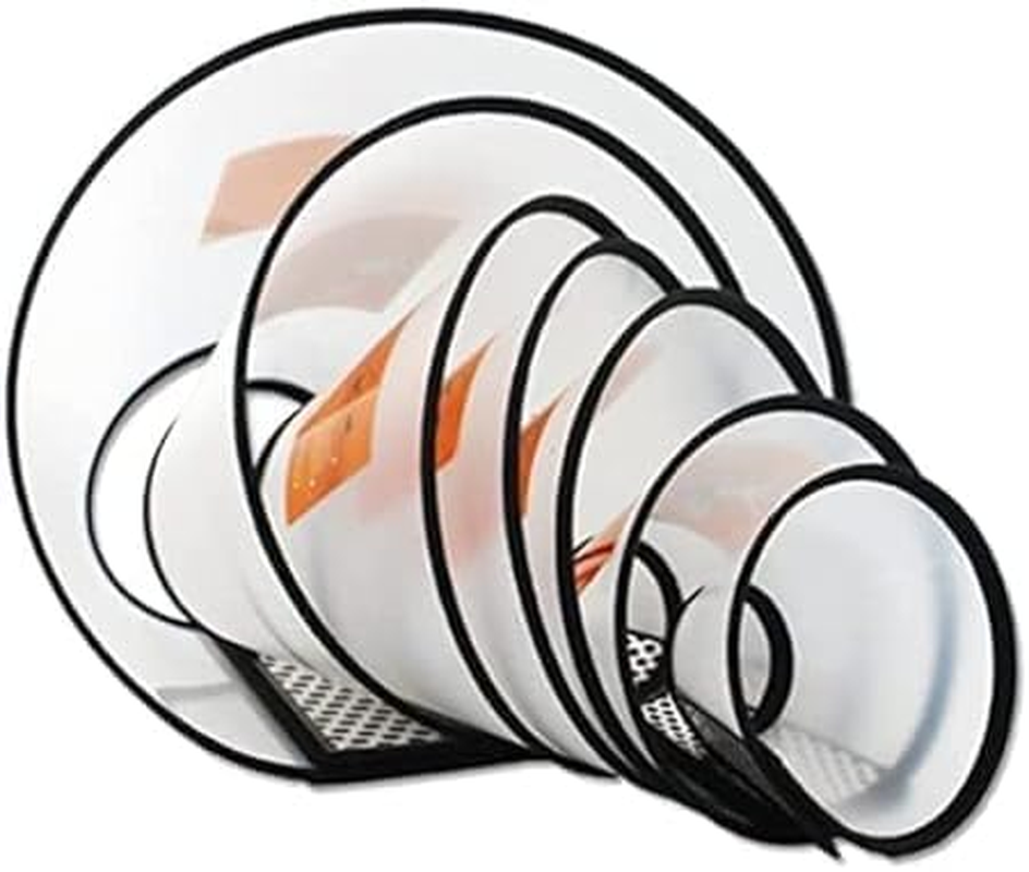 Adjustable Pet Cone Dog Cone Collar Protective Collars Anti-Bite Lick Wound Cone Healing for Small Dogs (White, 4) image number 3